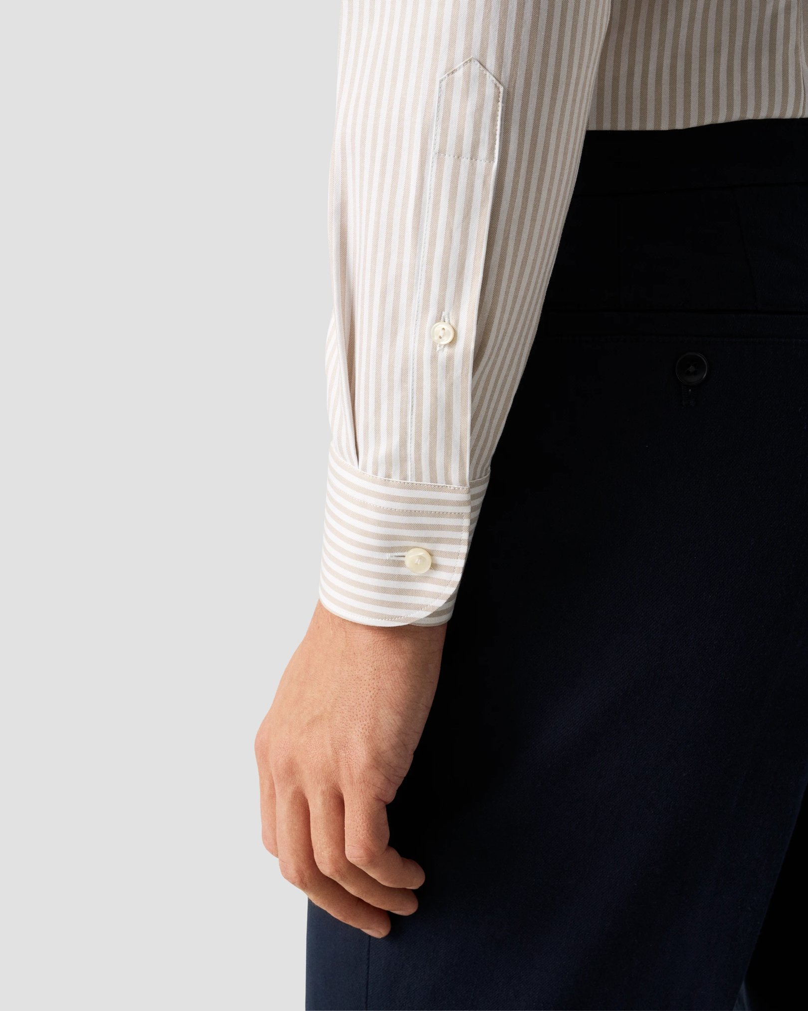 Eton - Gestreiftes Signature-Oxford-Hemd