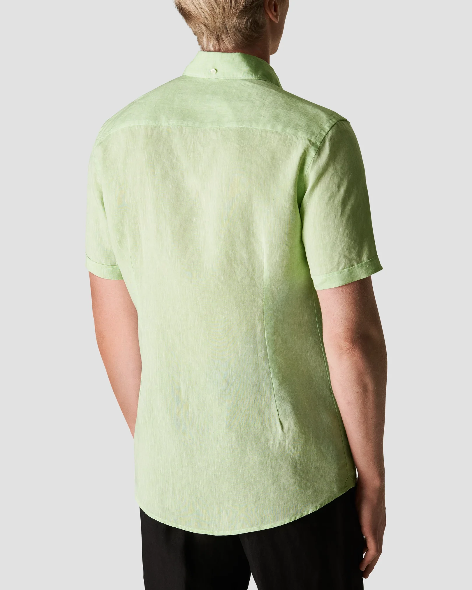 Eton - light green short sleeve