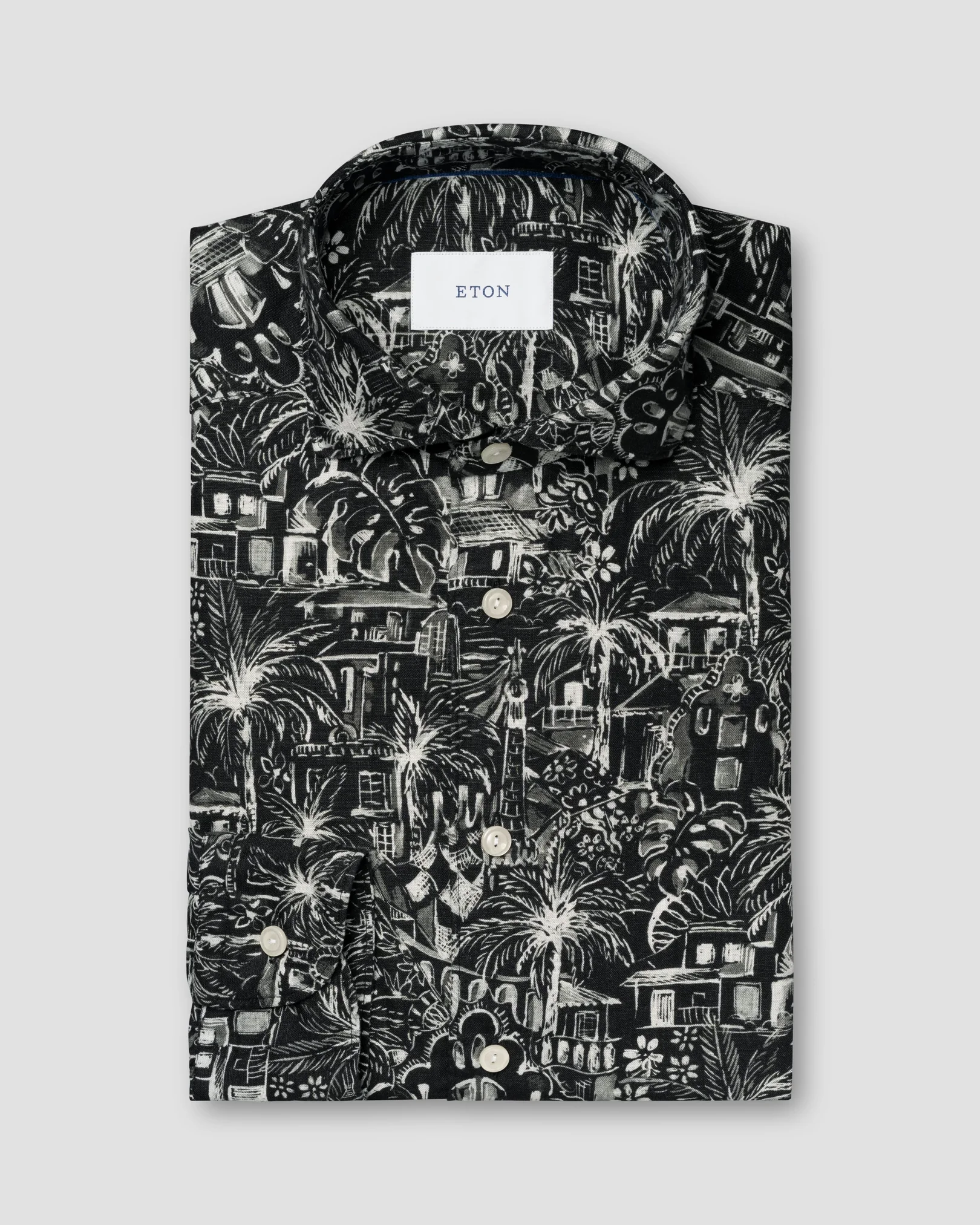 Eton - Chemise à imprimé floral