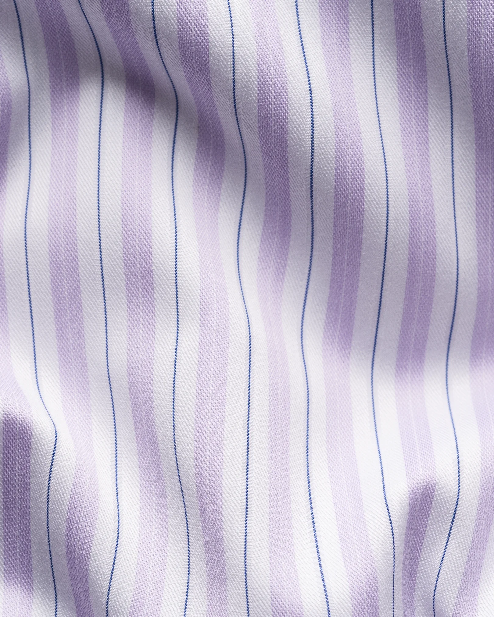 Eton - light purple striped supima 120 shirt