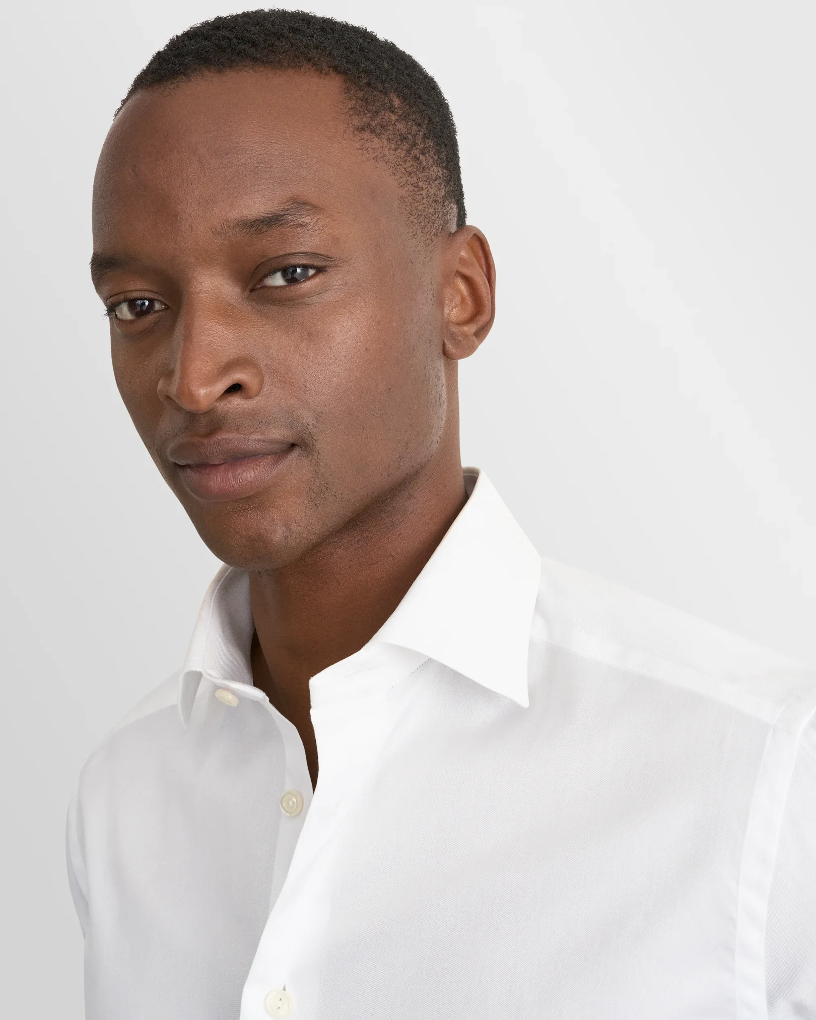 Eton - white french cuff shirt