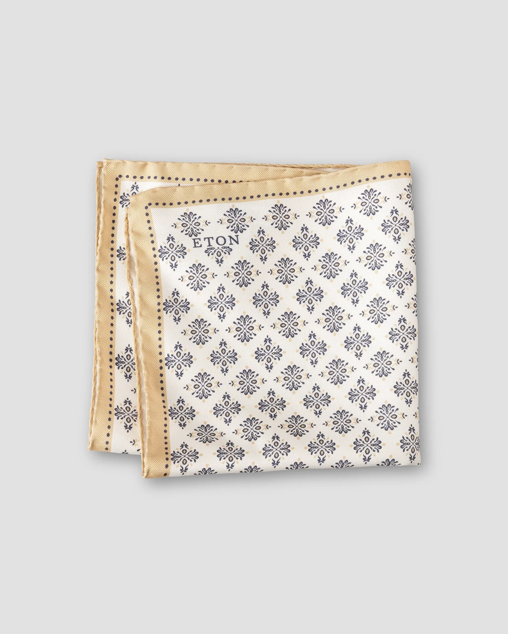 Eton - white elegent pocket square