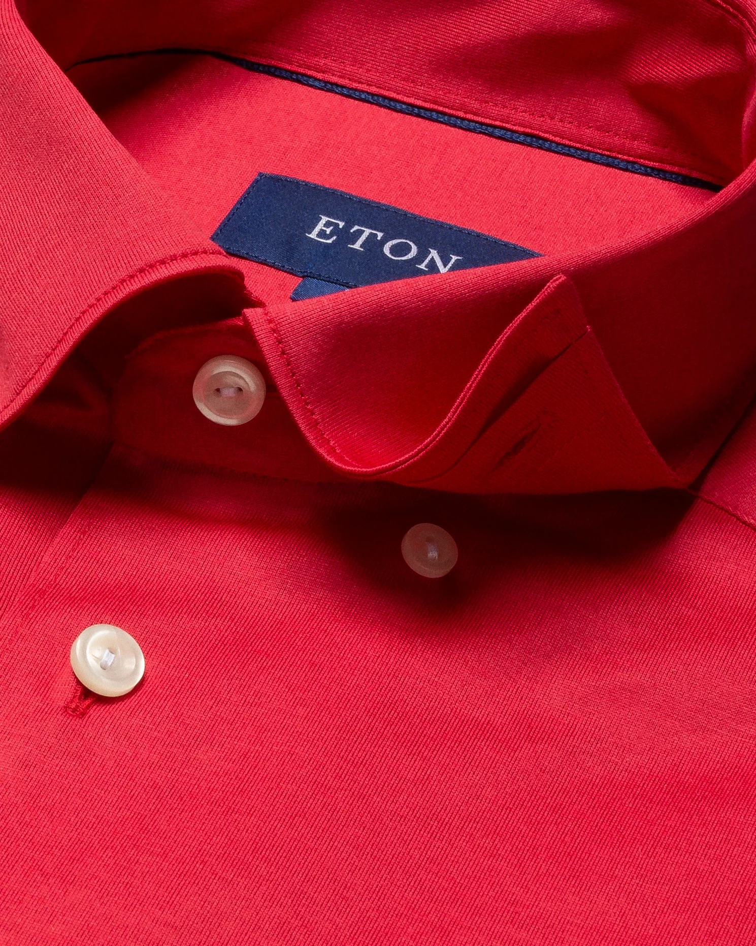 Eton - red jersey shirt