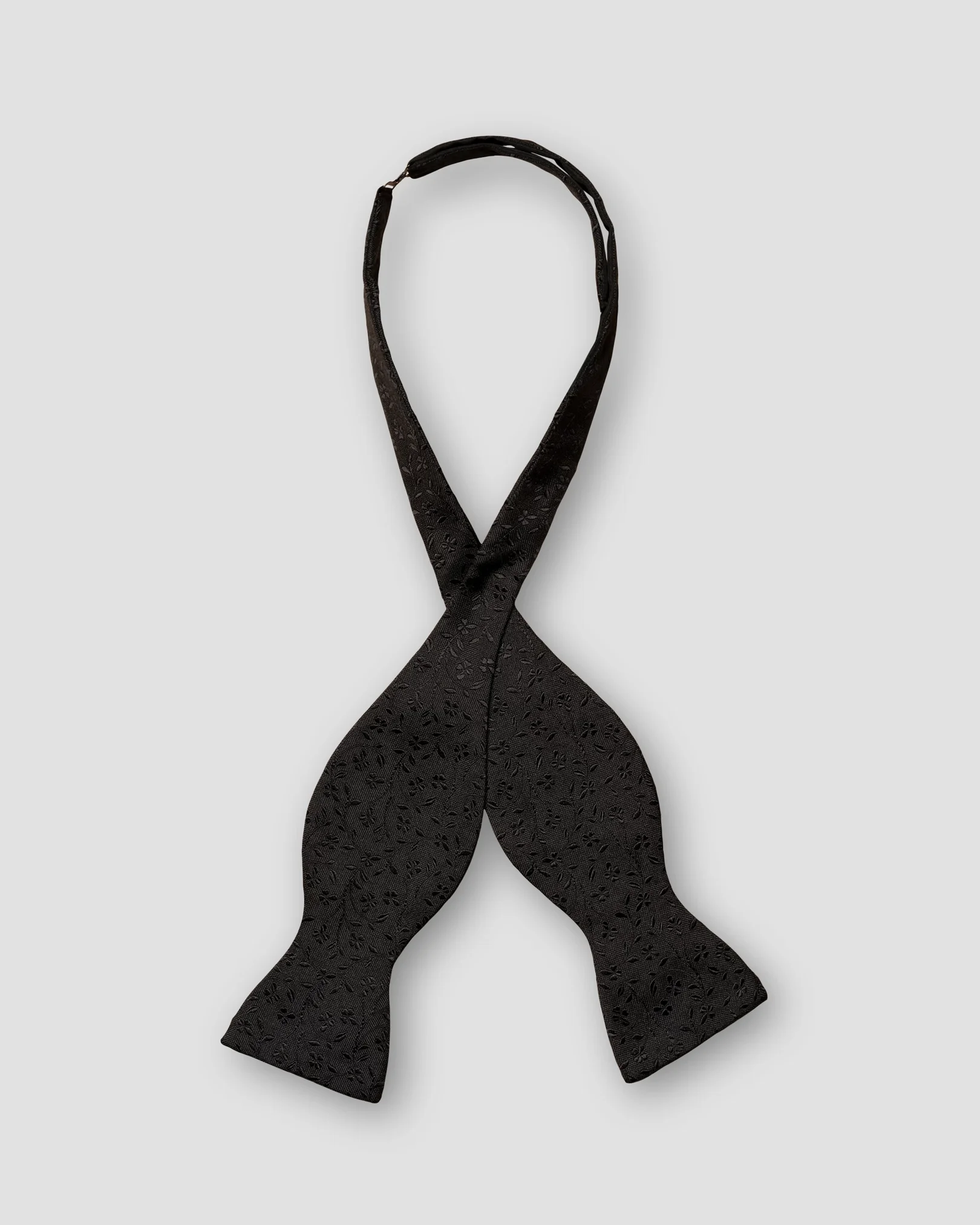 Eton - black bow tie self tied