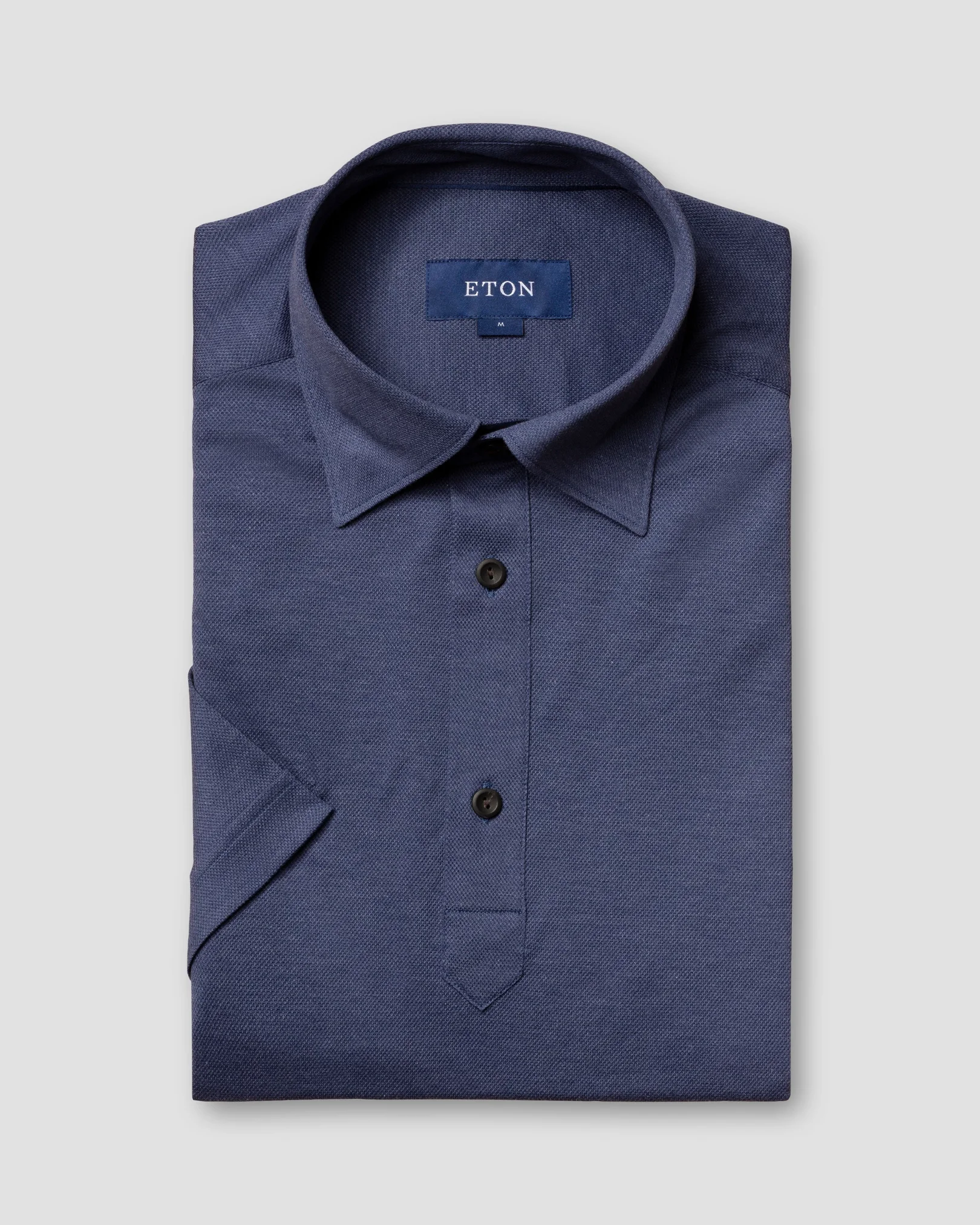 Eton - Blue polo shirt - short sleeved