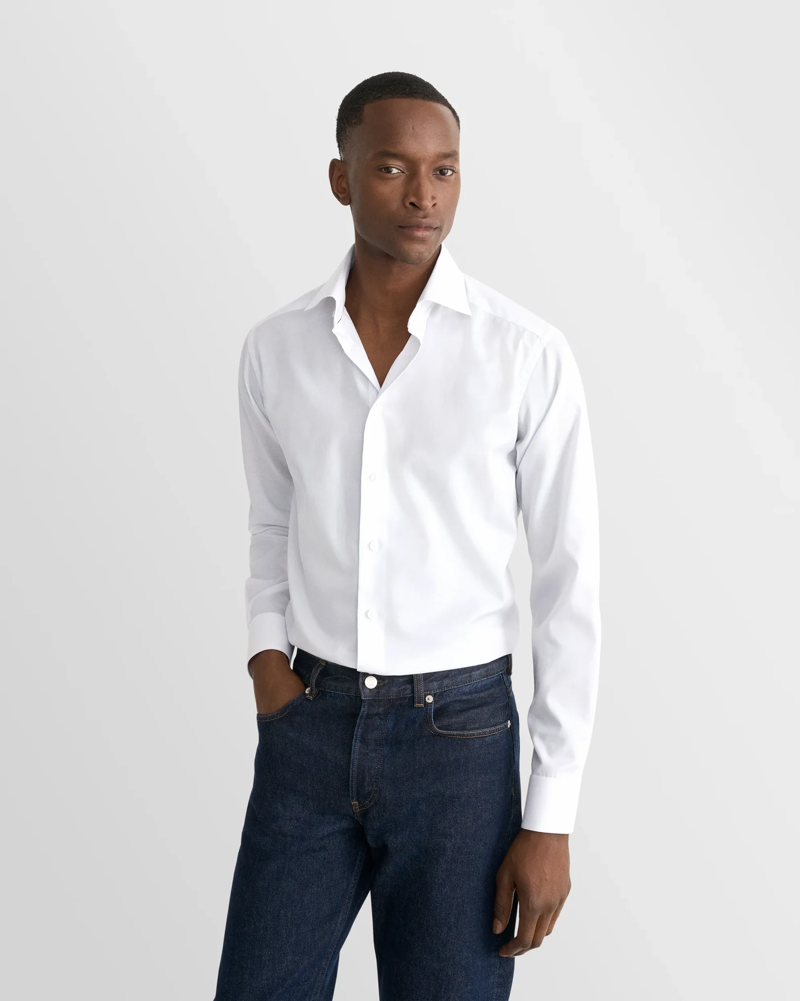 Eton - solid signature oxford shirt