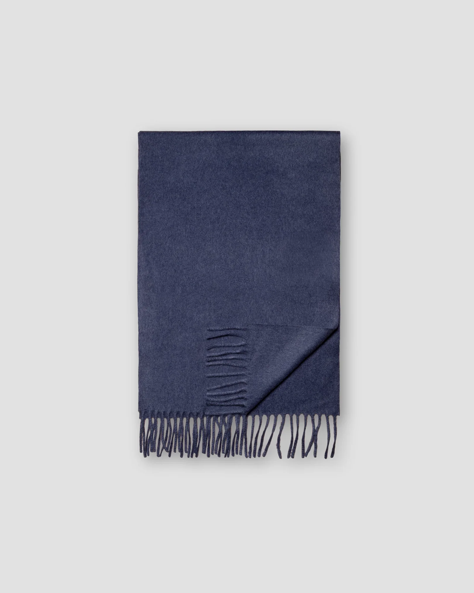 Eton - navy blue cashmere scarf