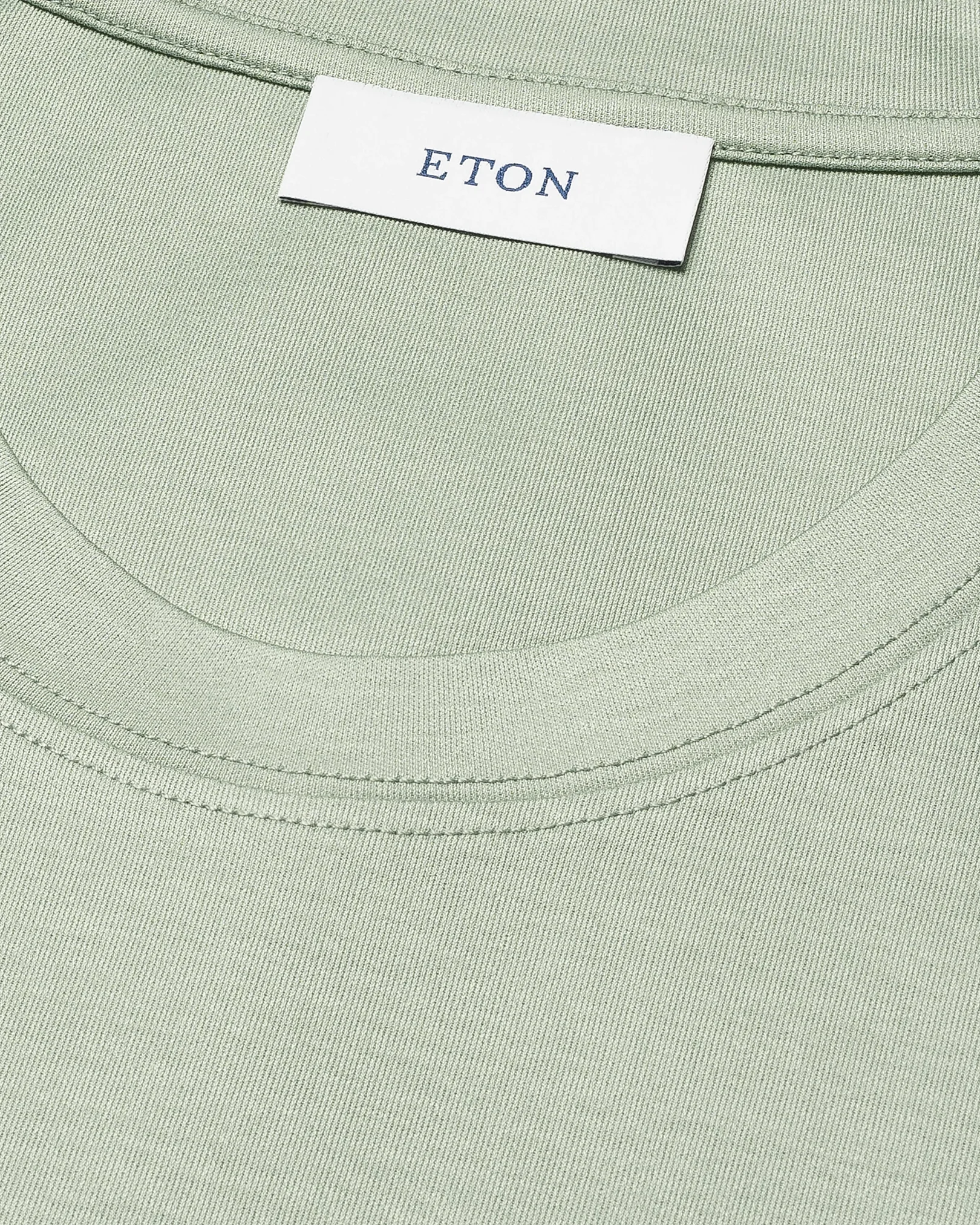 Eton - light green filo di scozia t shirt light green filo di scozia t shirt