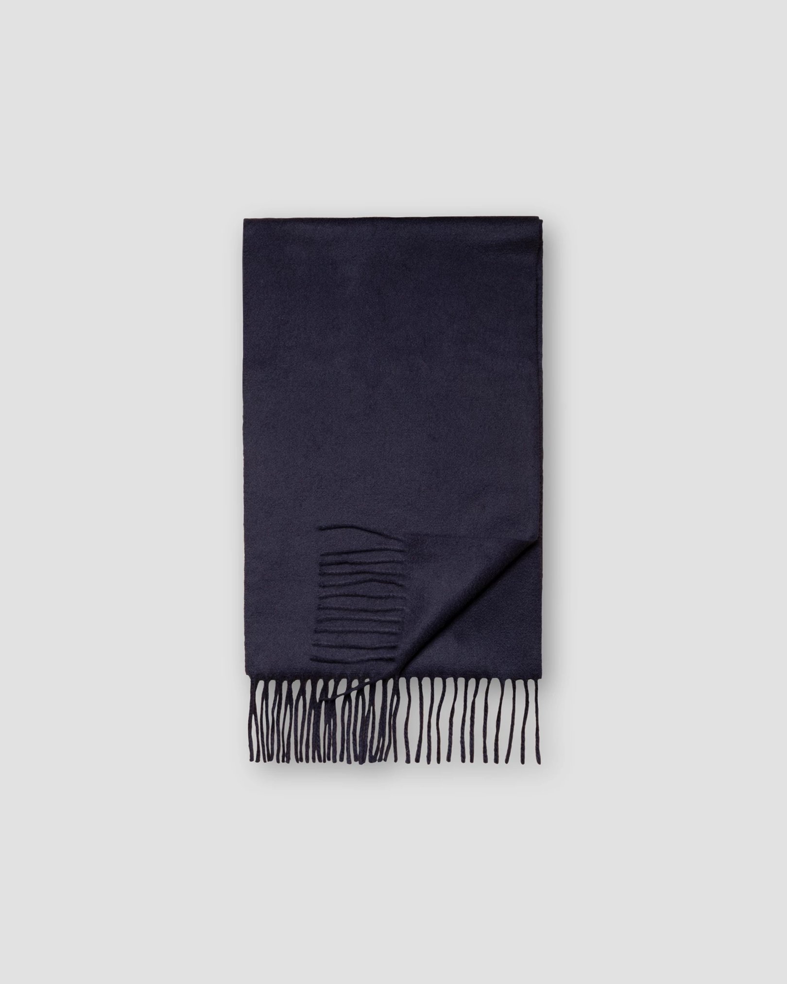Eton - navy cashmere scarf
