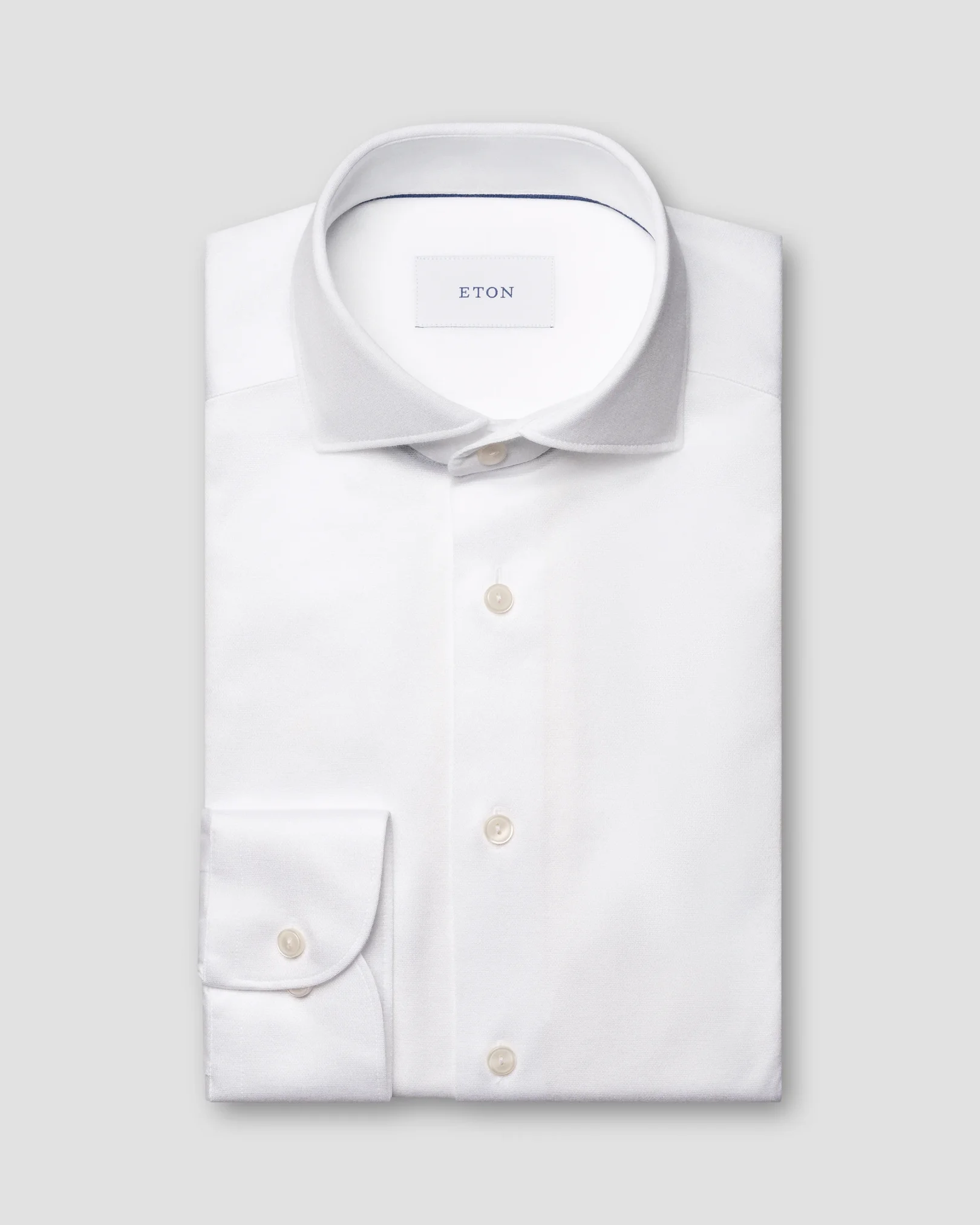 Eton - filo di scozia knit shirt 261