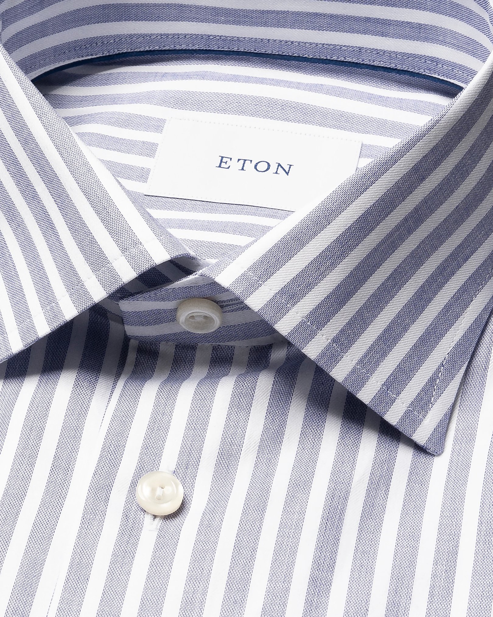 Eton - Striped Twill Shirt
