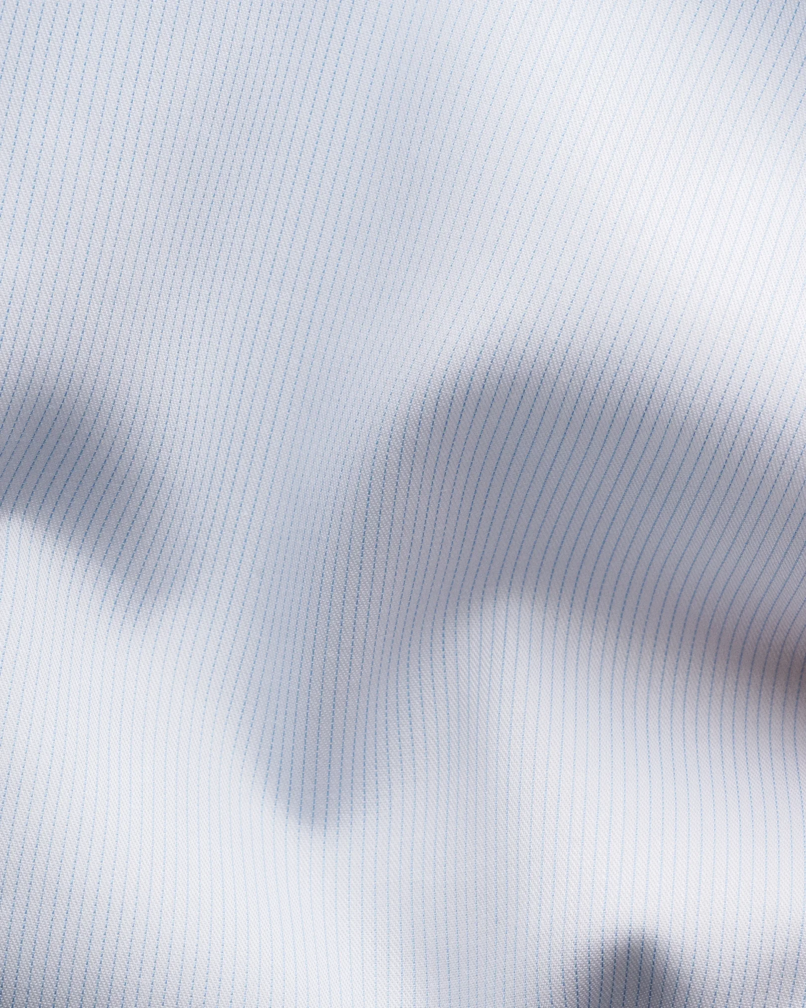 Eton - light blue twill solid shirt