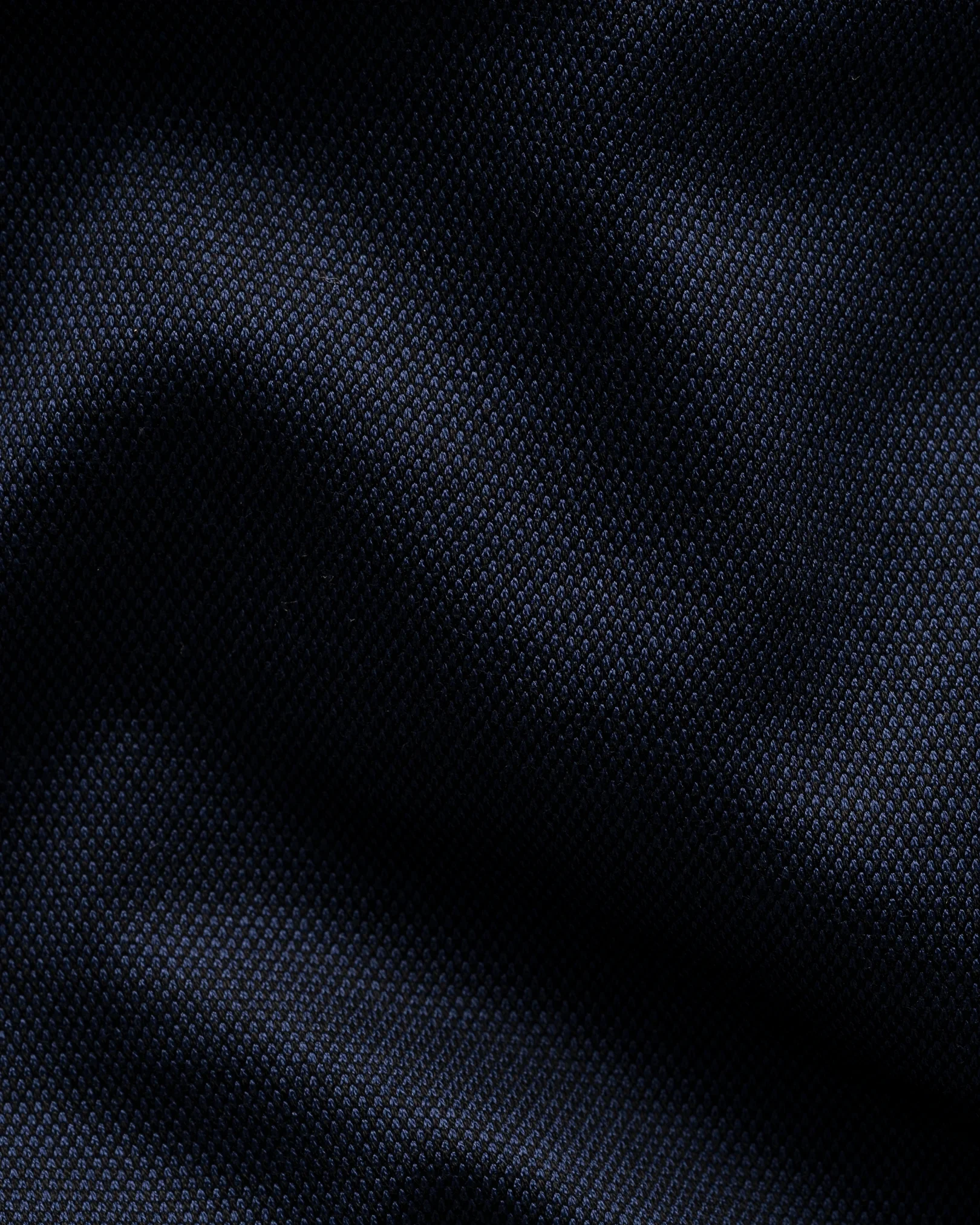 Eton - jacquard filo di scozia polo shirt navy blue jacquard filo di scozia polo shirt