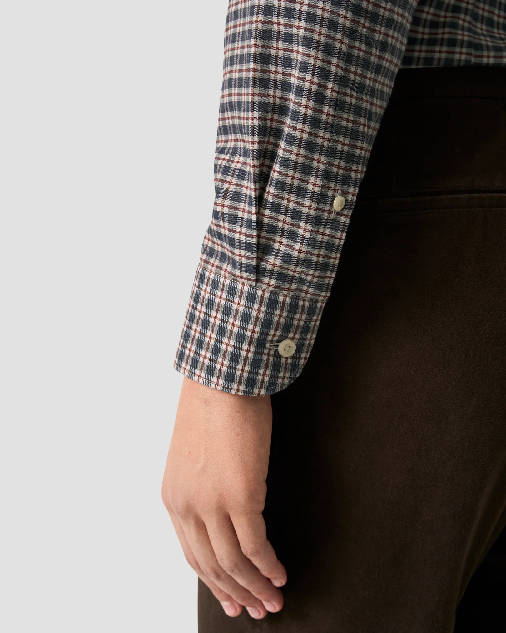 Eton - check signature flannel 256 shirt