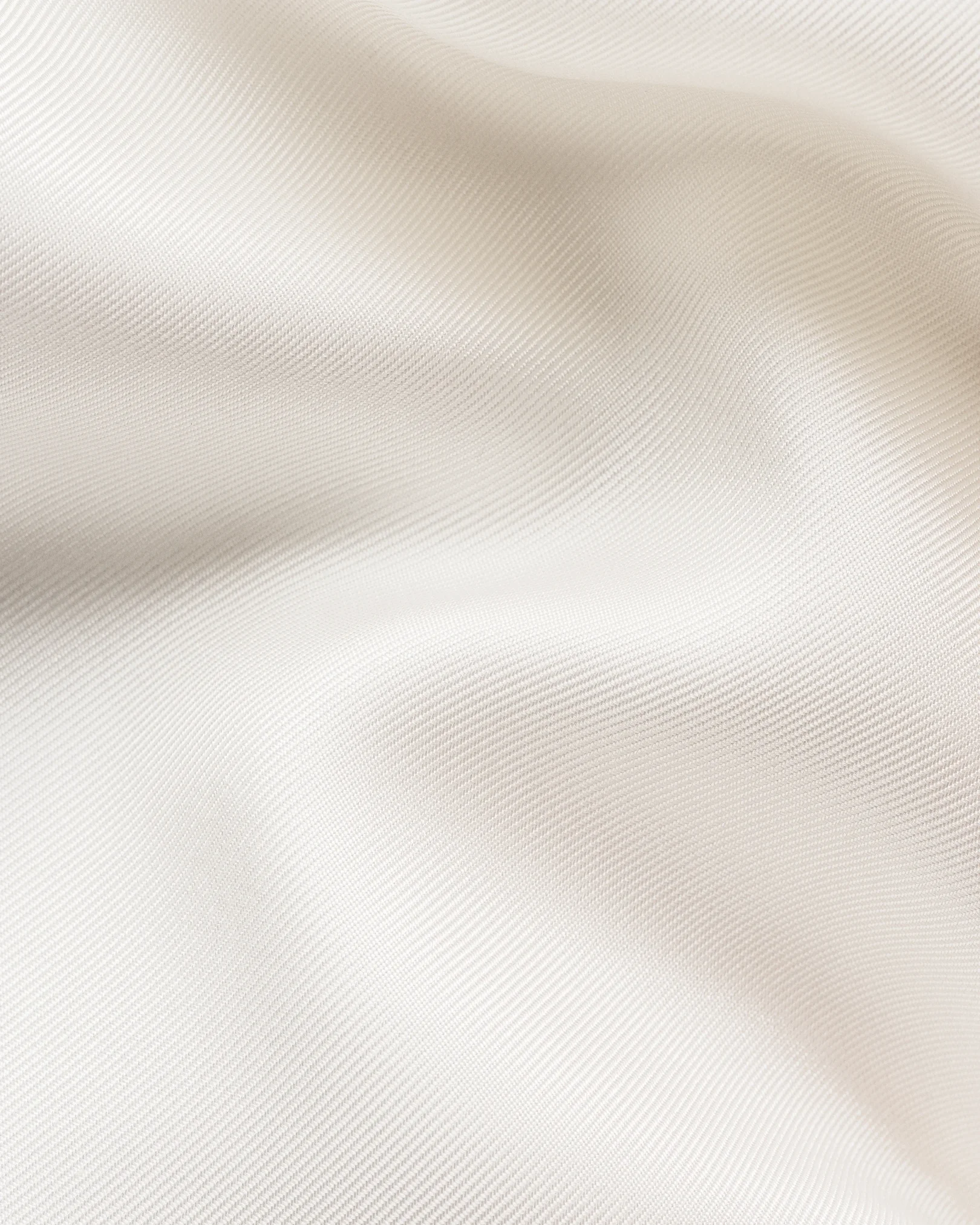 Eton - solid silk shirt pointed rounded single