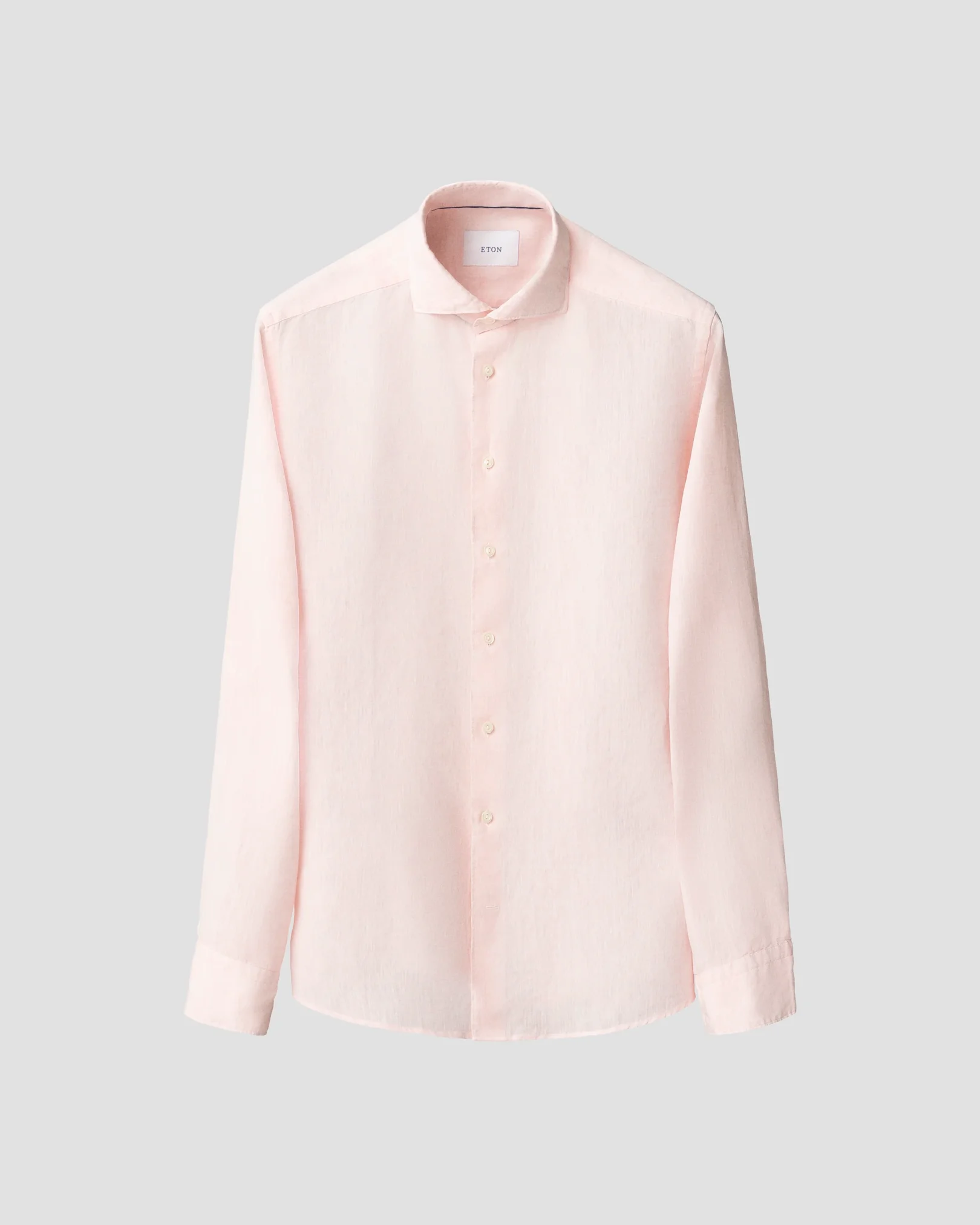 Eton - pink linen solid