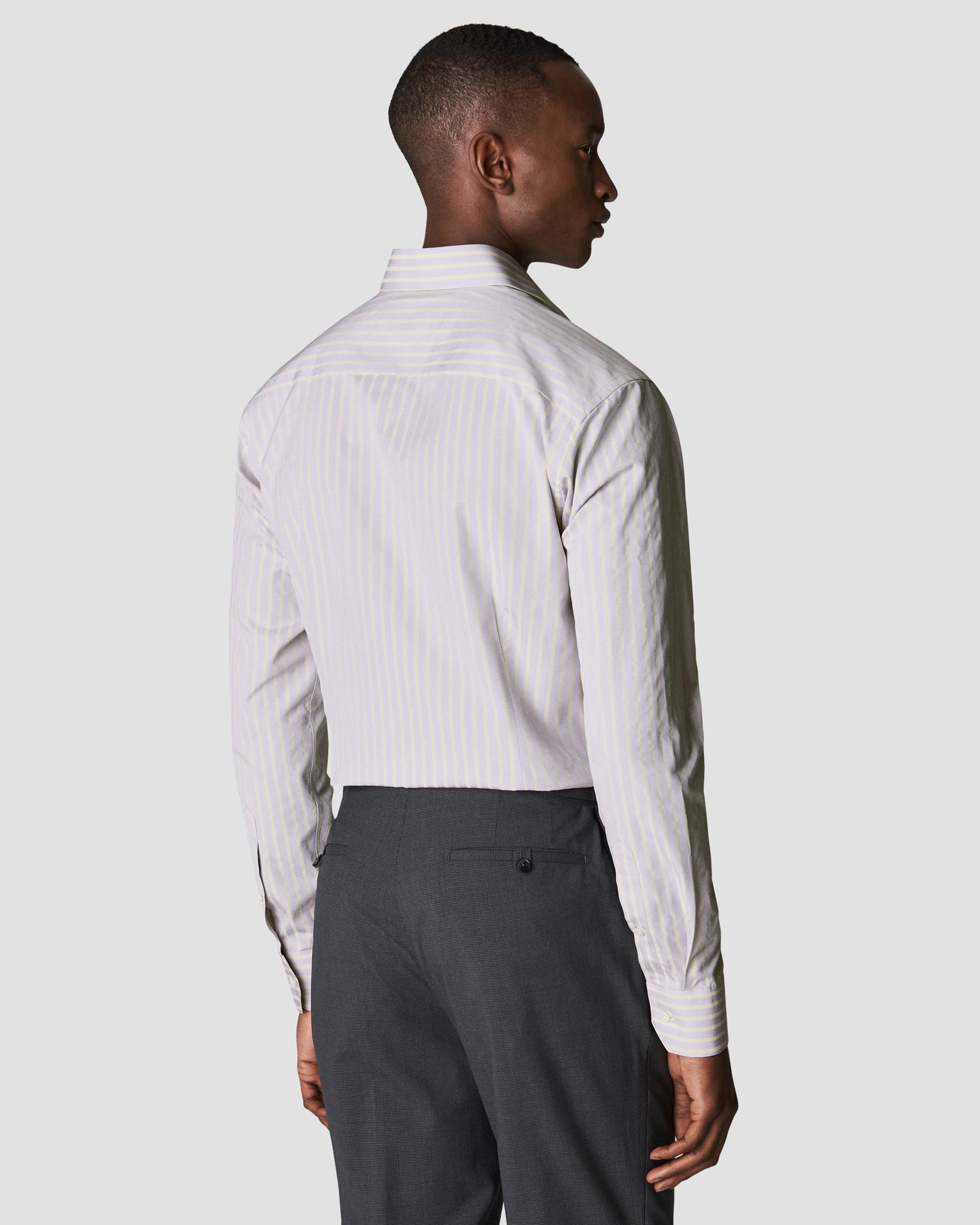 Eton - light purple fine pique