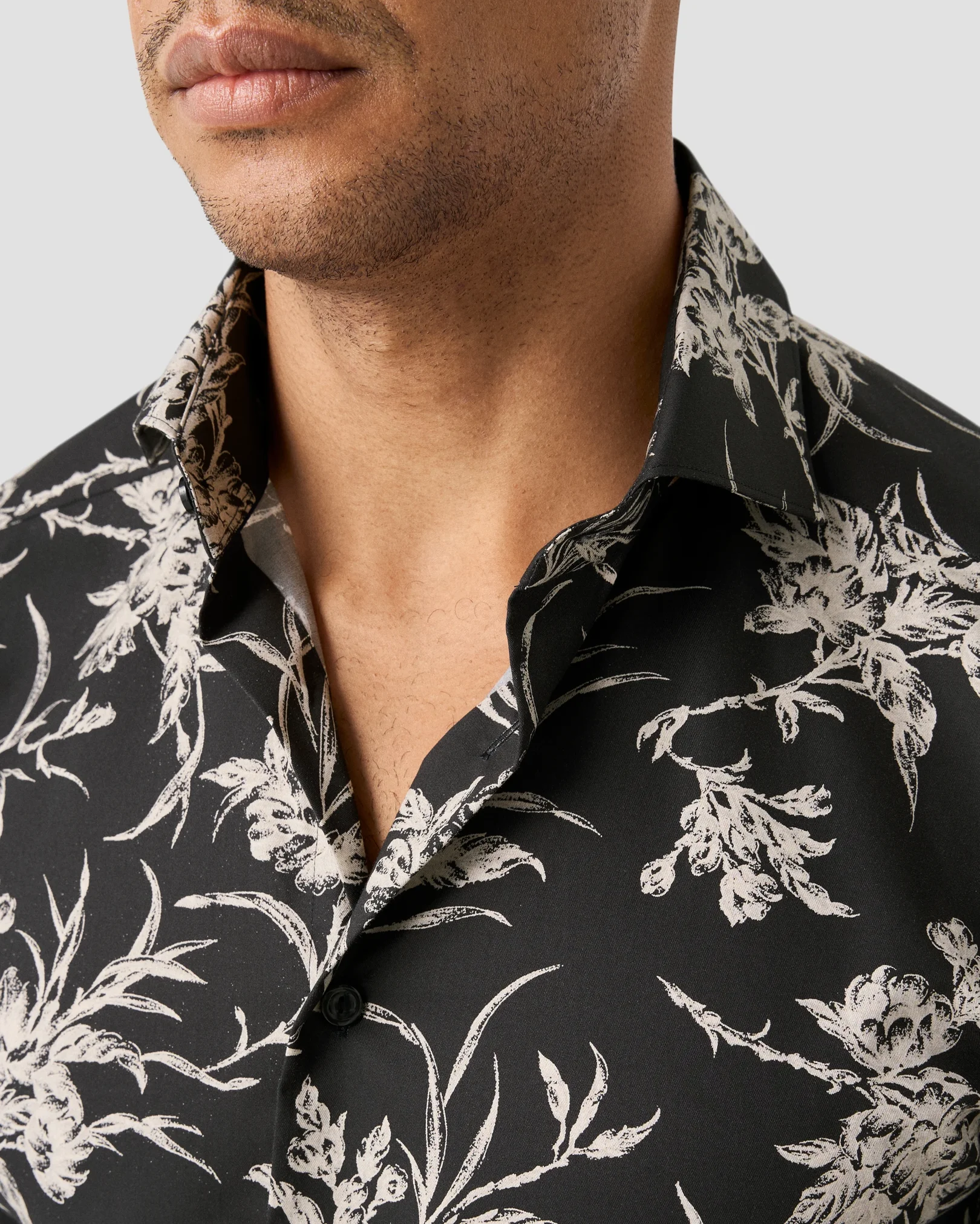 Eton - Floral Signature Twill Shirt