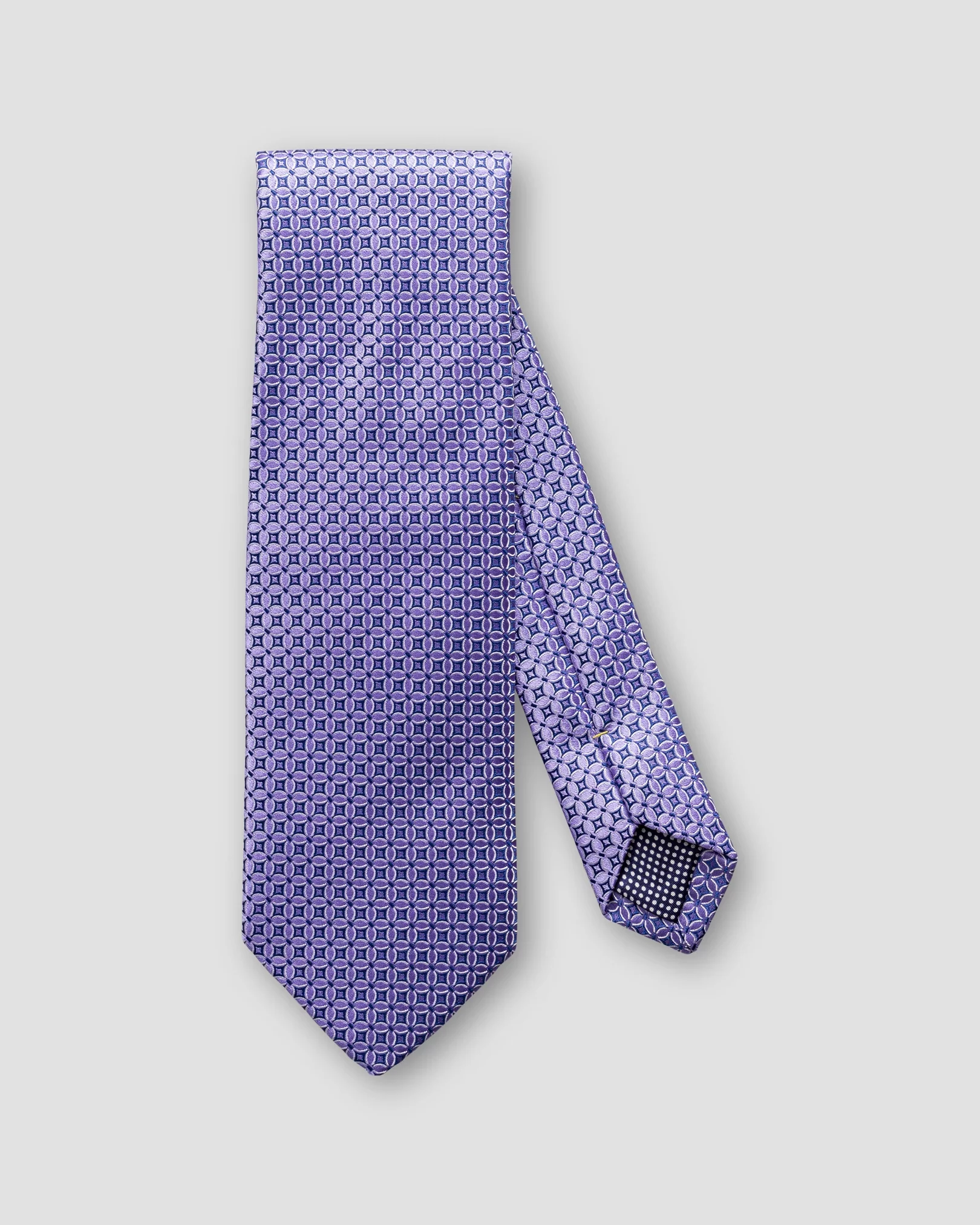 Eton - purple woven flower tie