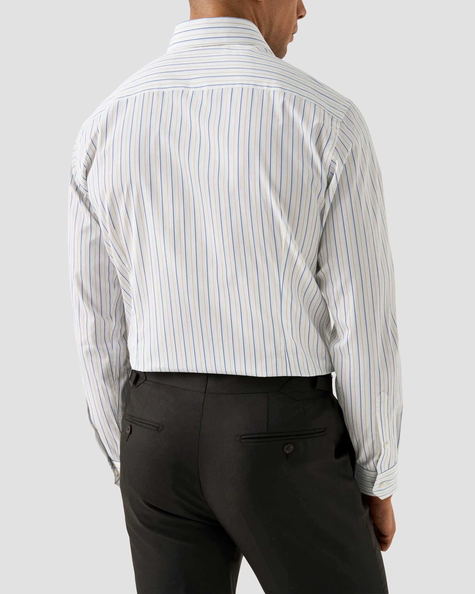 Eton - Striped Supima 120 Poplin Shirt