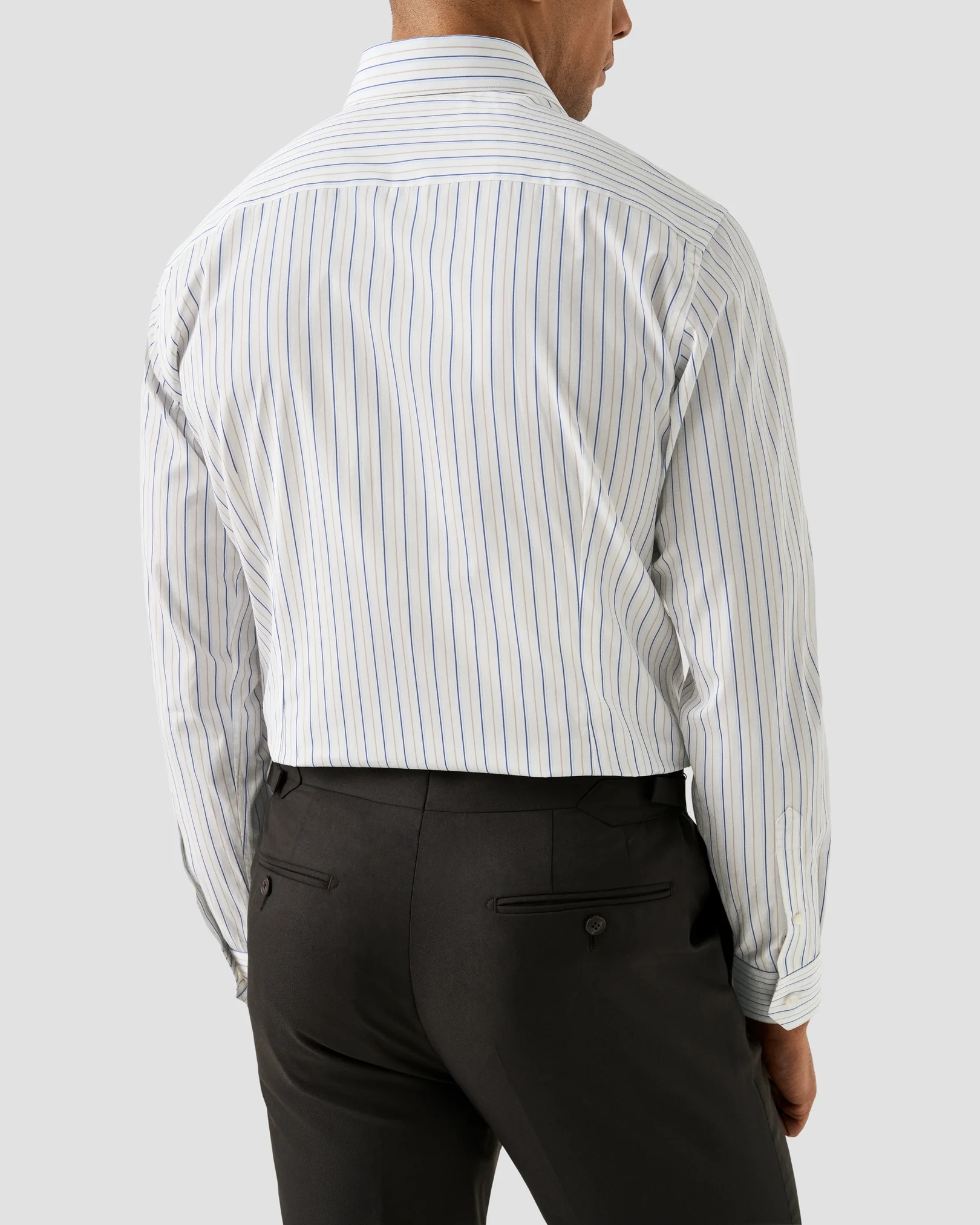 Eton - Striped Supima 120 Poplin Shirt