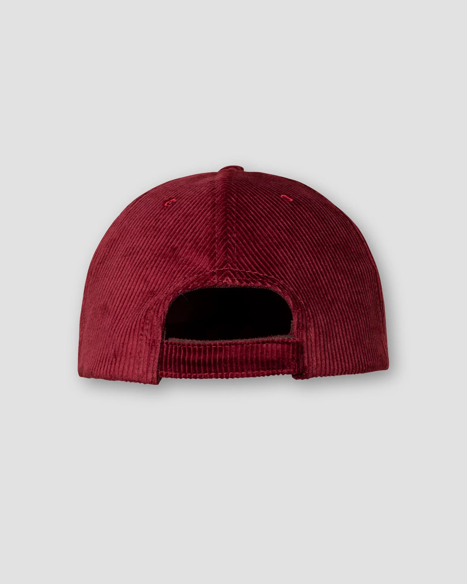 Eton - burgundy corduroy baseball cap