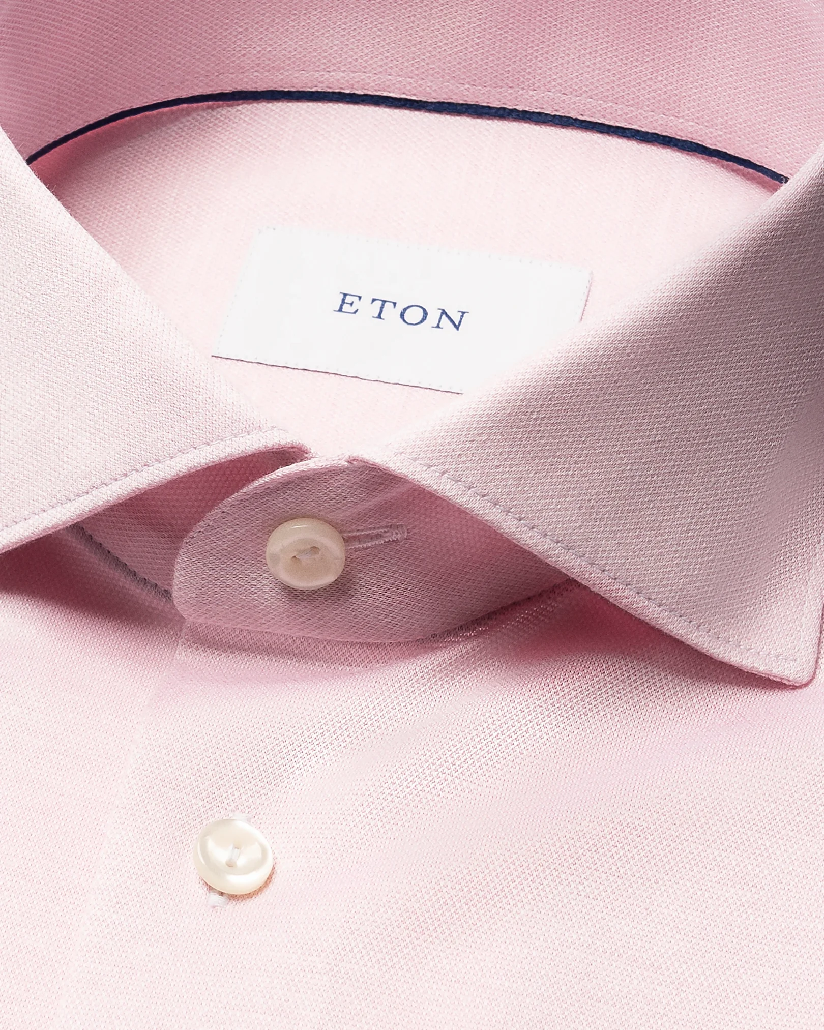Eton - pink filo di scozia knit shirt 261
