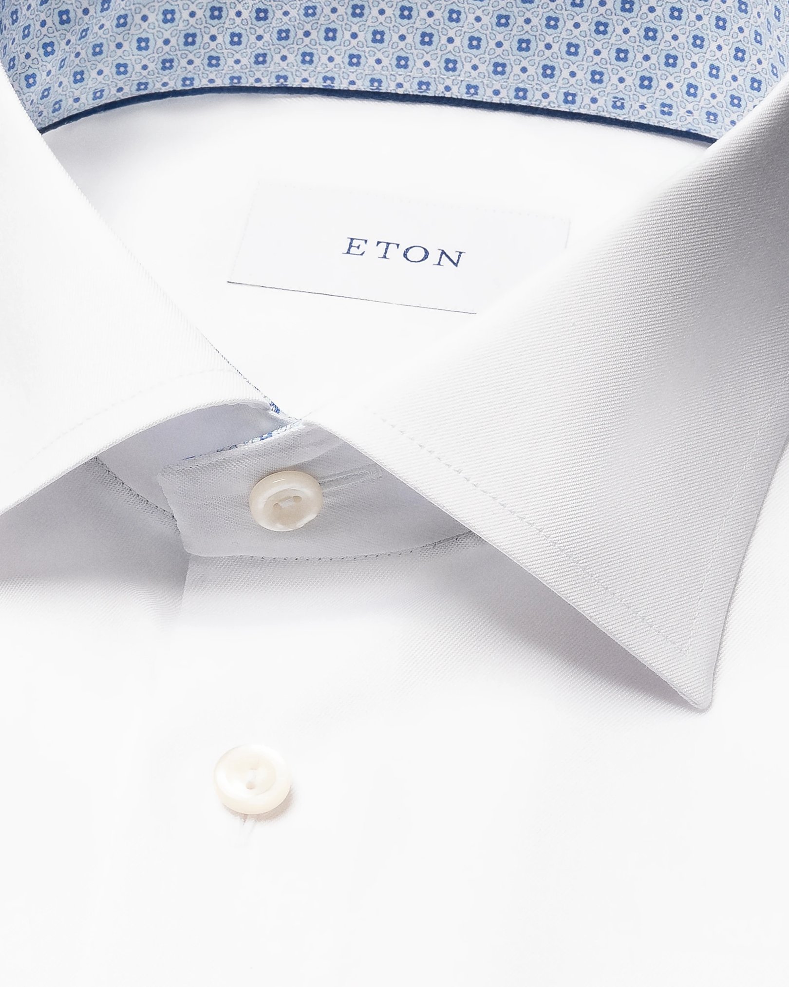 Eton - Signature Twill Geometric Effect Shirt