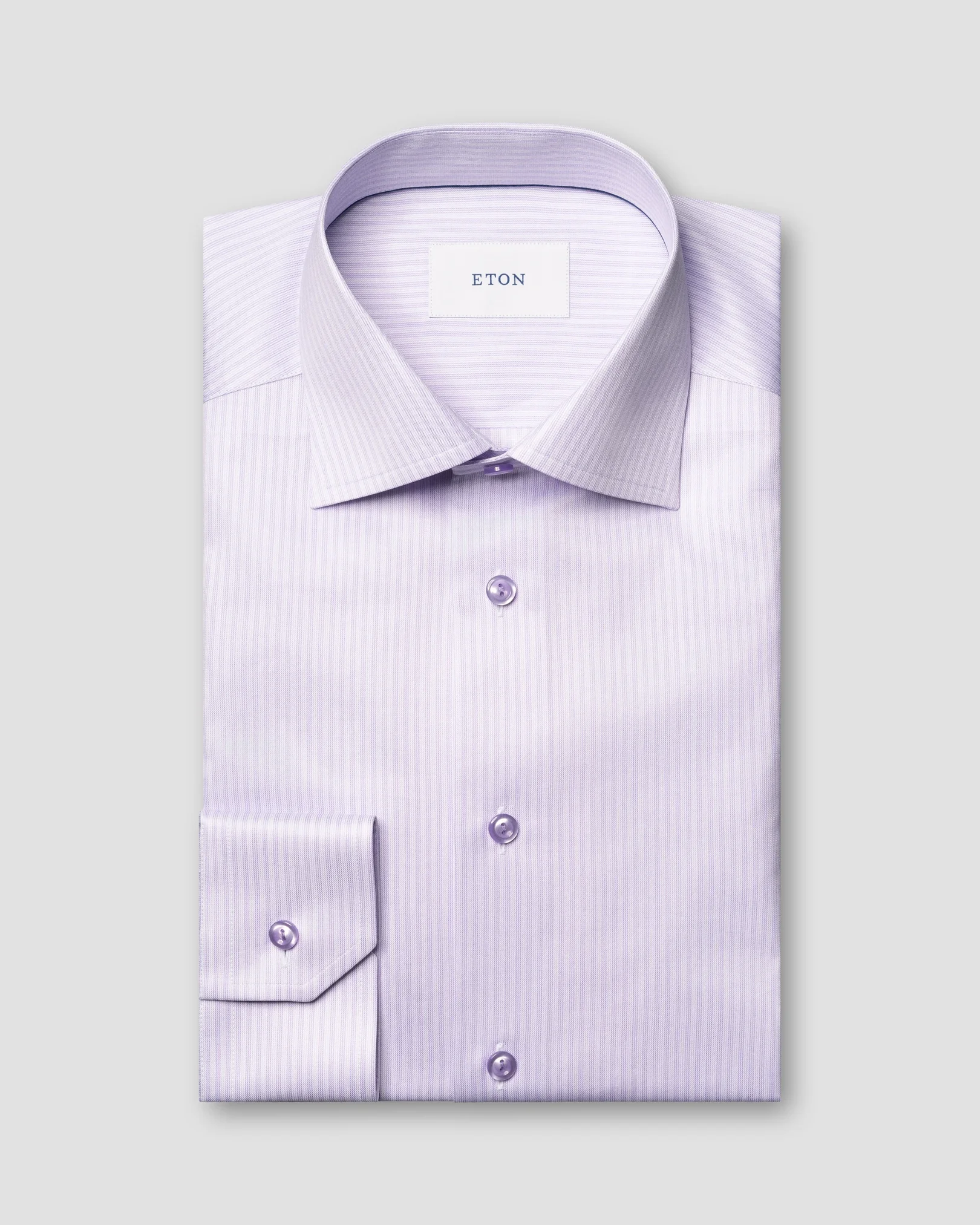 Eton - striped signature twill shirt 261
