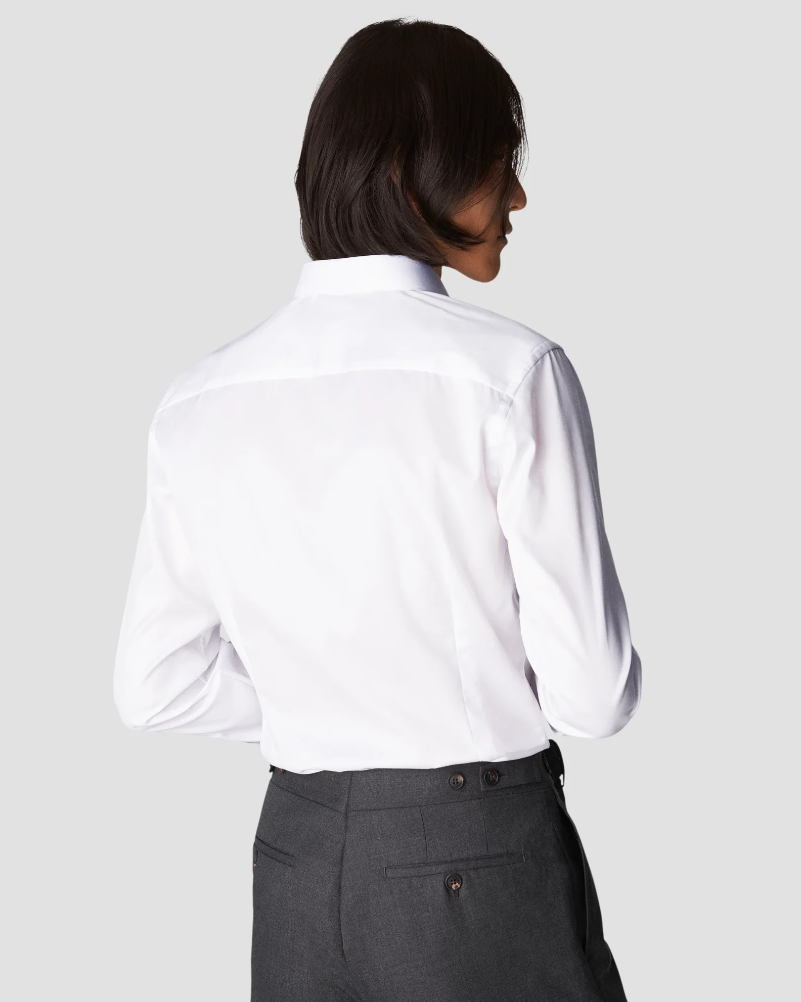 Eton - White Signature Twill Shirt - Pointed