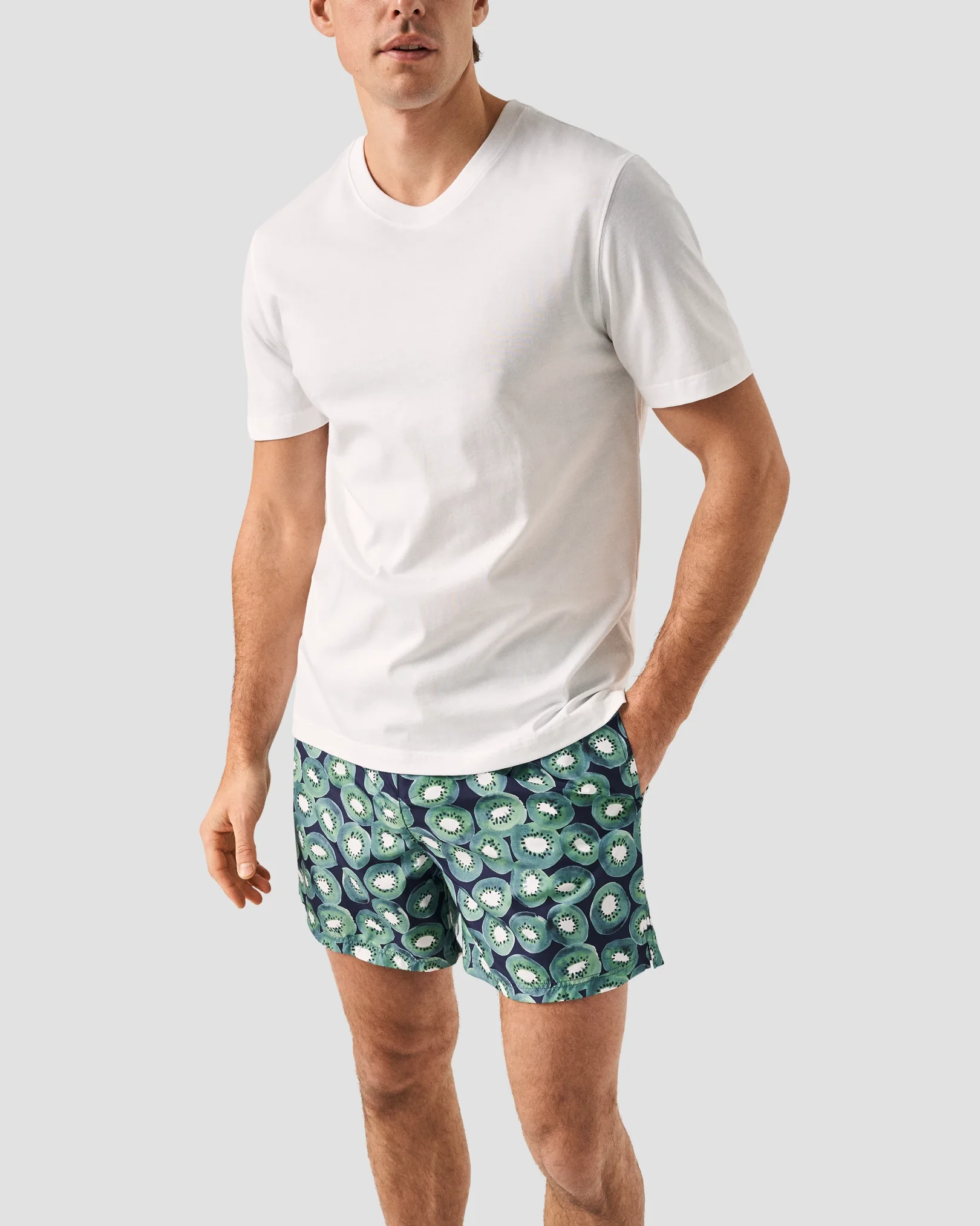 Eton - kiwi swim shorts