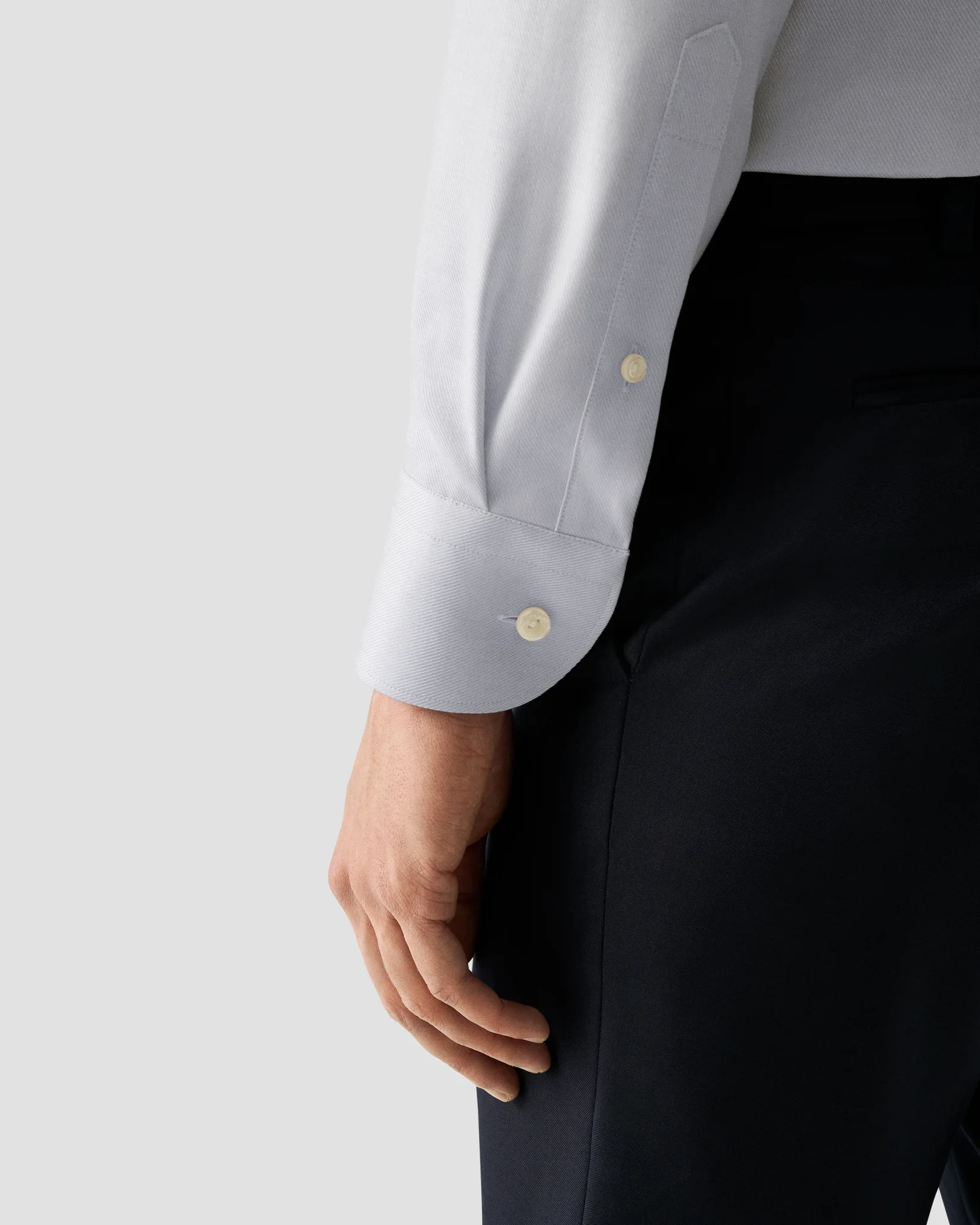 Eton - light grey twill