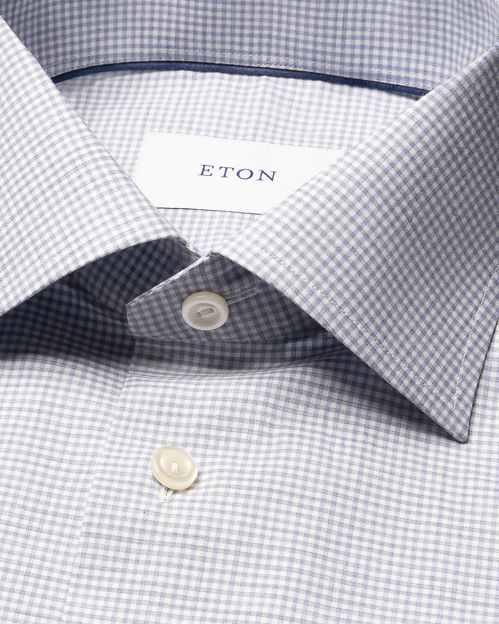 Eton - Check Fine Twill Shirt