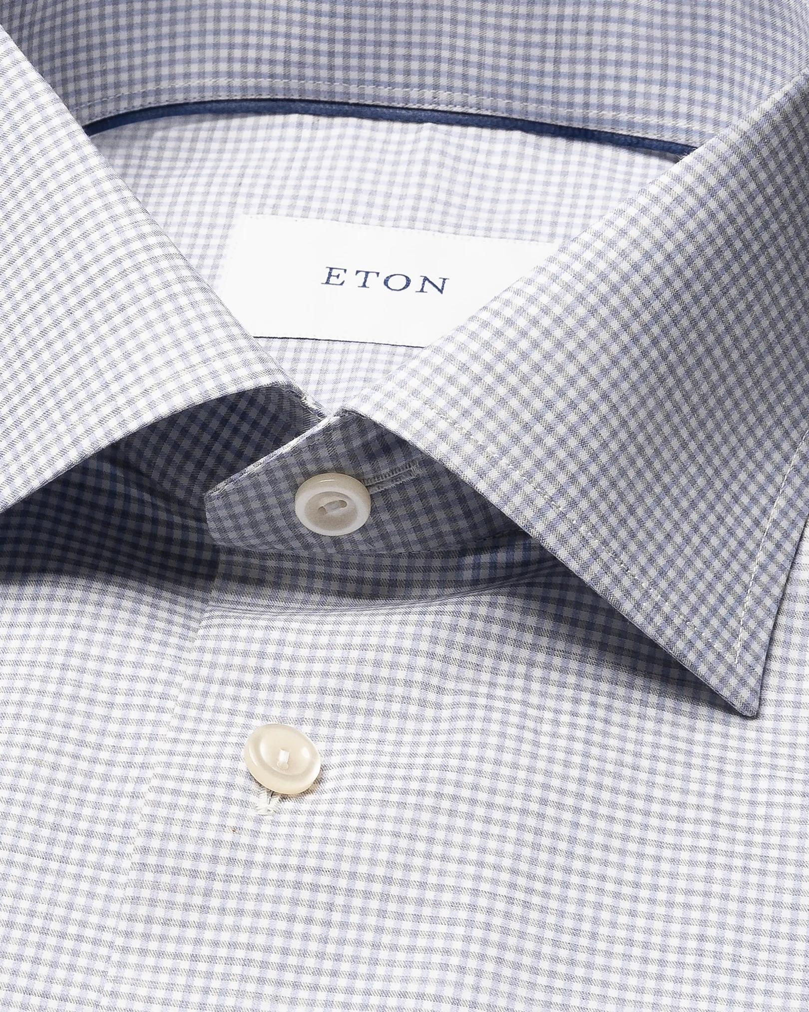 Eton - Check Fine Twill Shirt
