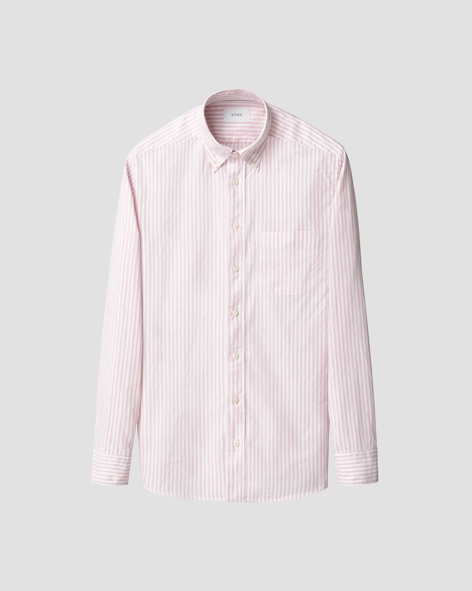 Eton - eton shirts striped royal oxford shirt