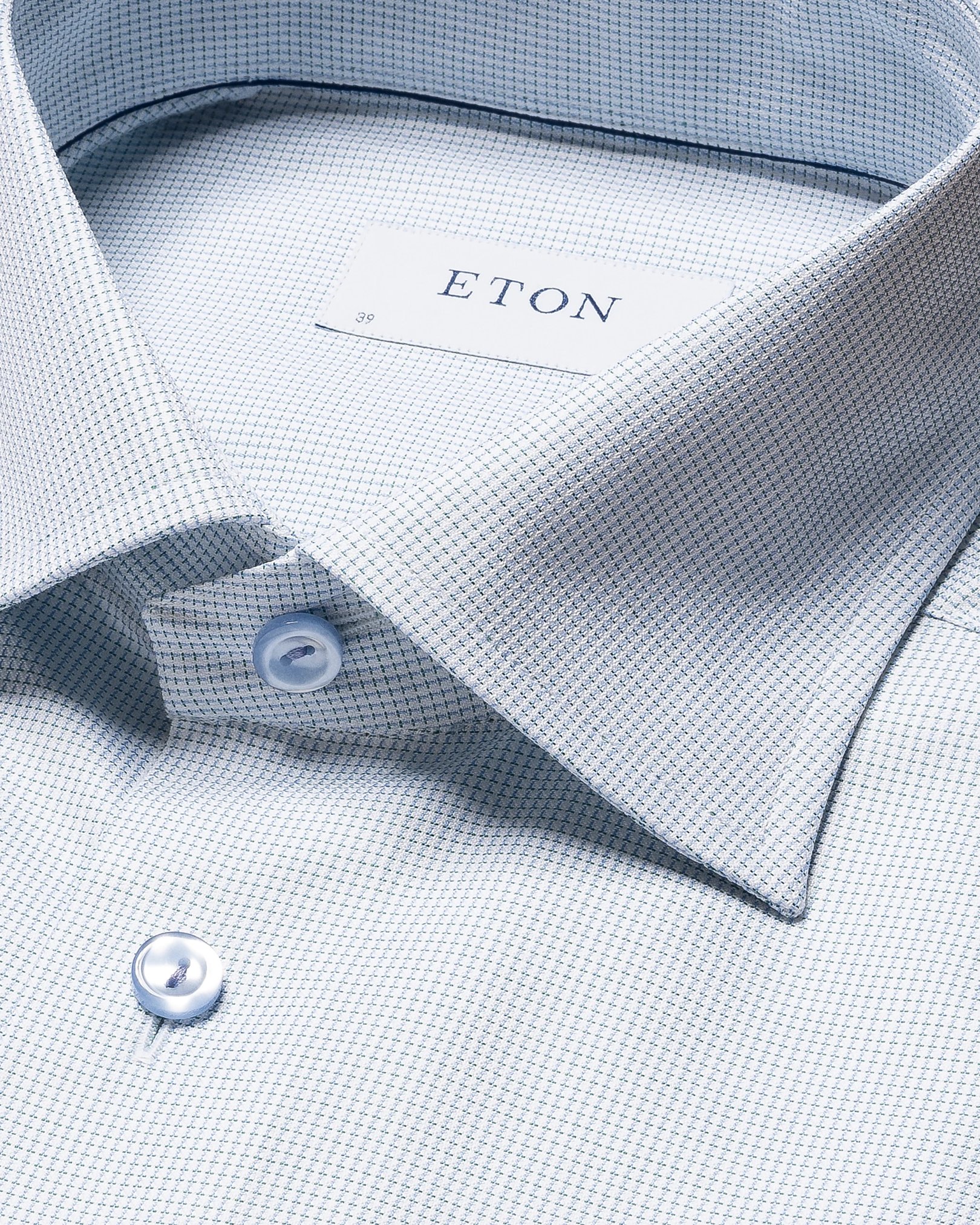Eton - mid green dobby weave