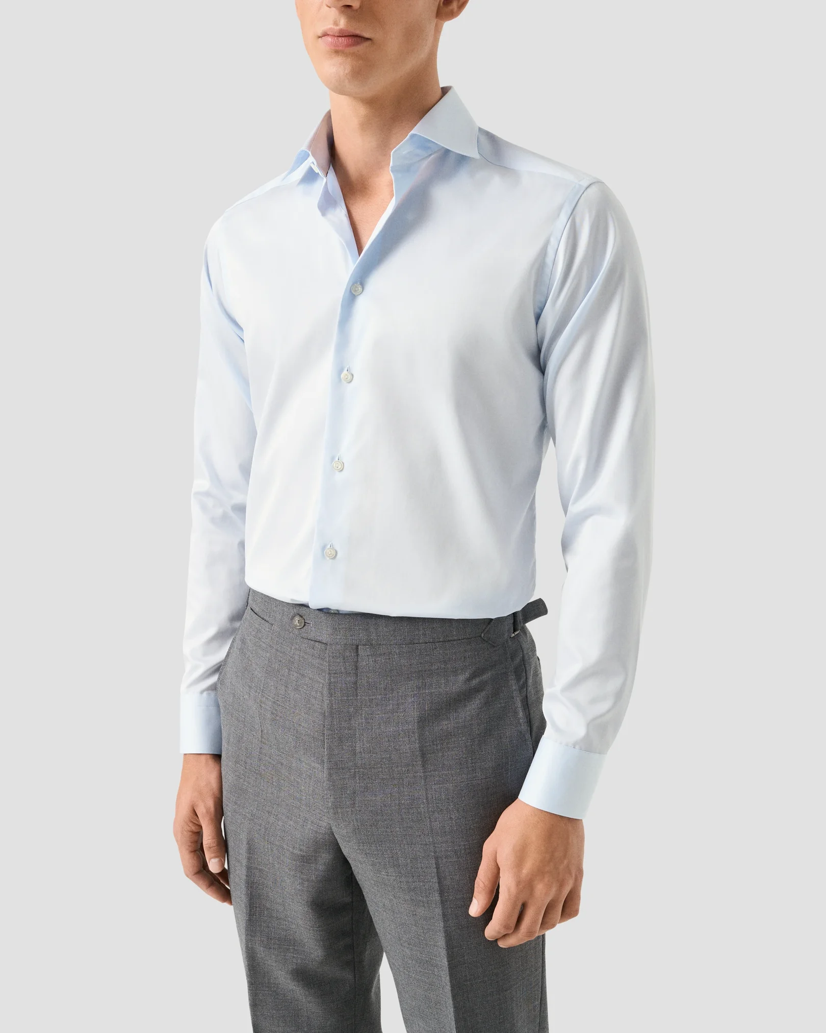 Eton - Solid Elevated Twill Shirt