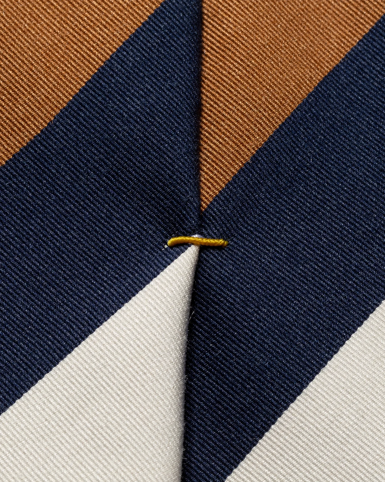Eton - wide stripes silk blend tie