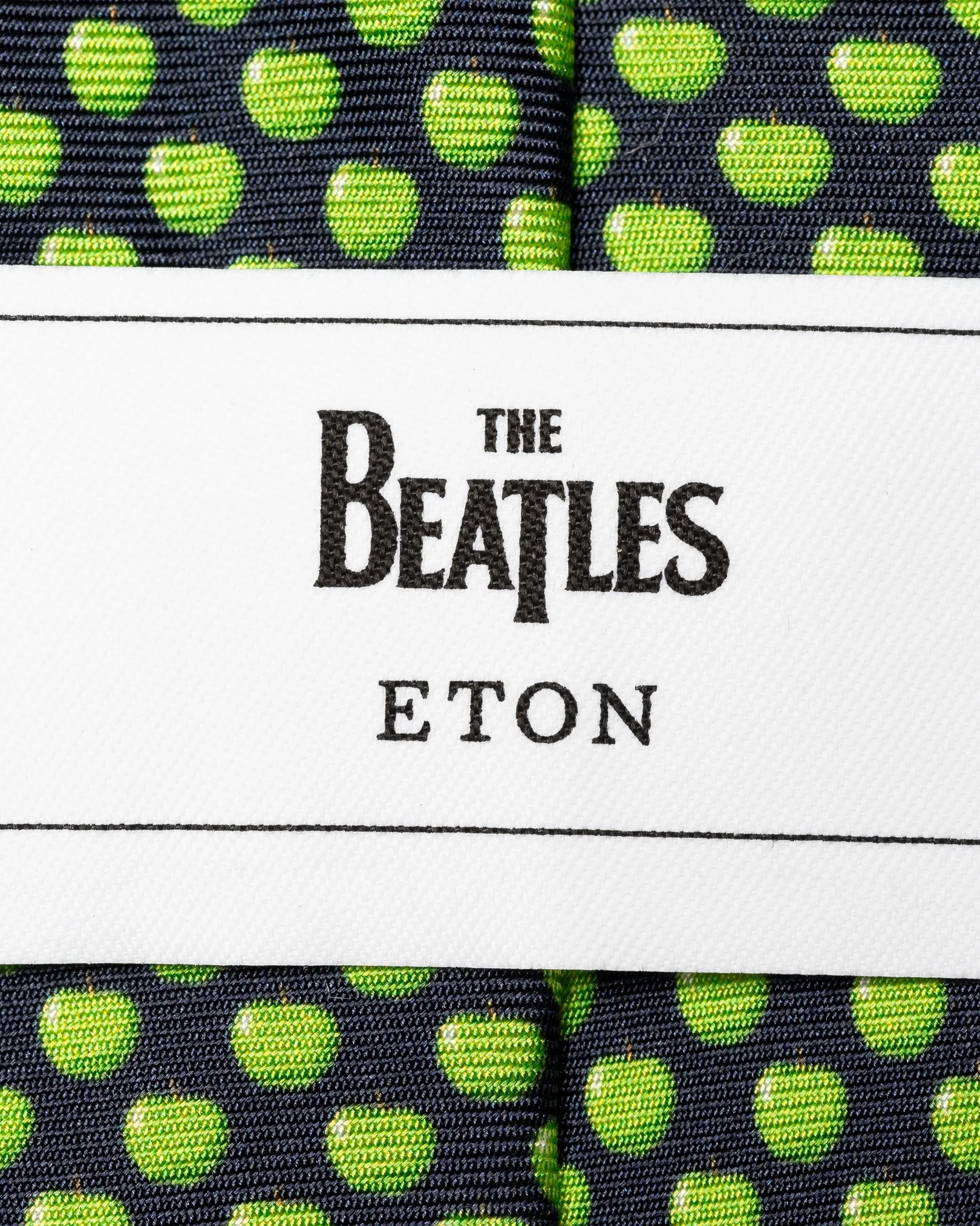 Eton - apple print tie