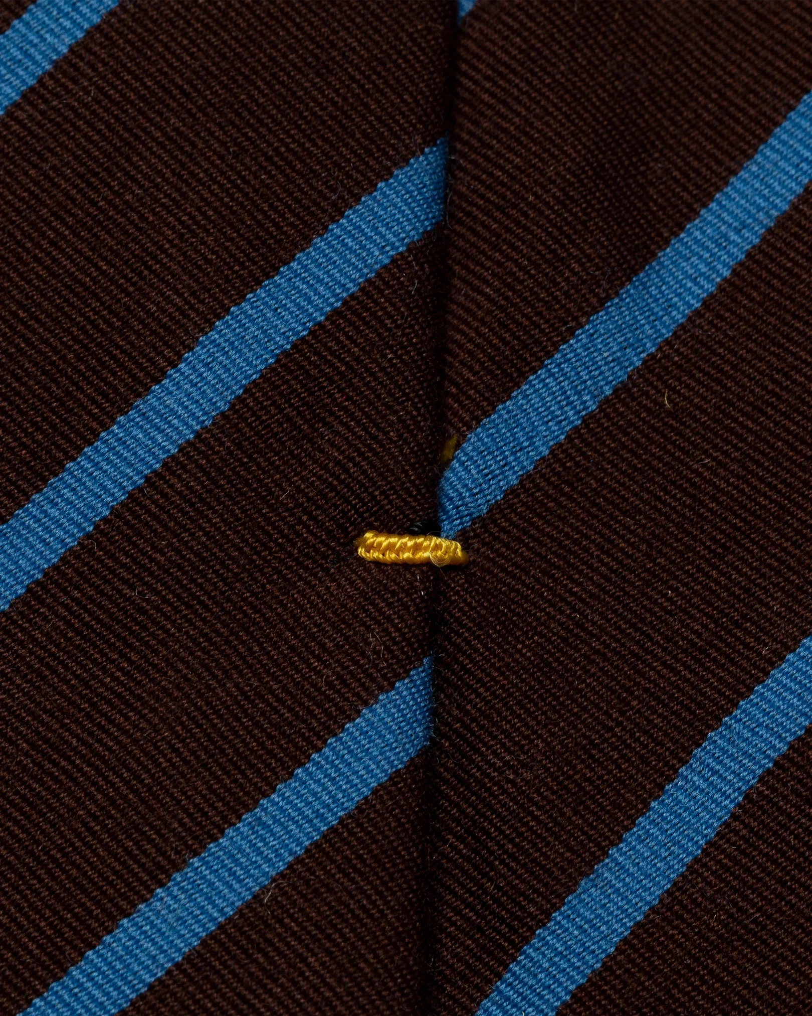 Eton - dark brown striped tie af
