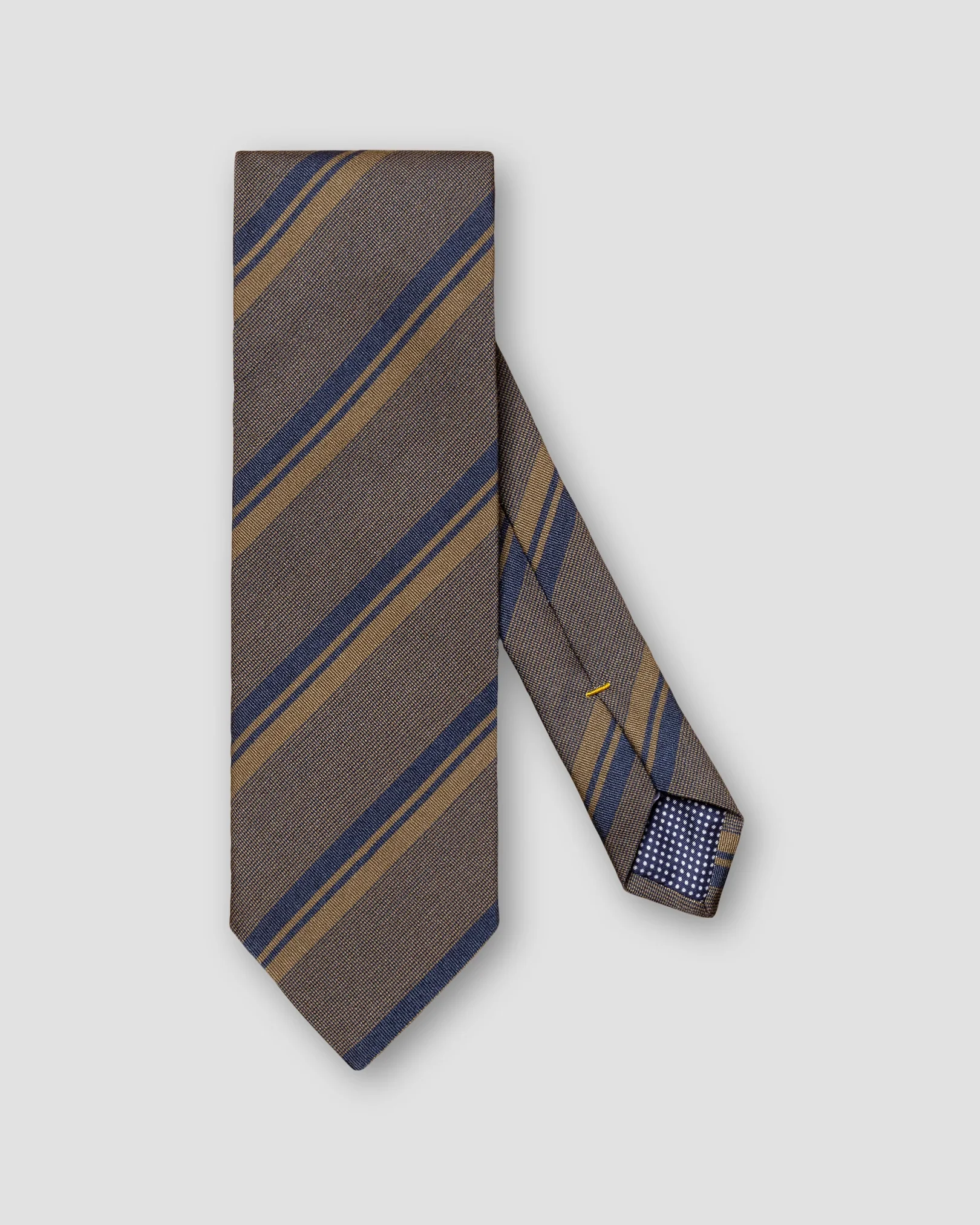 Eton - orange silk cotton tie