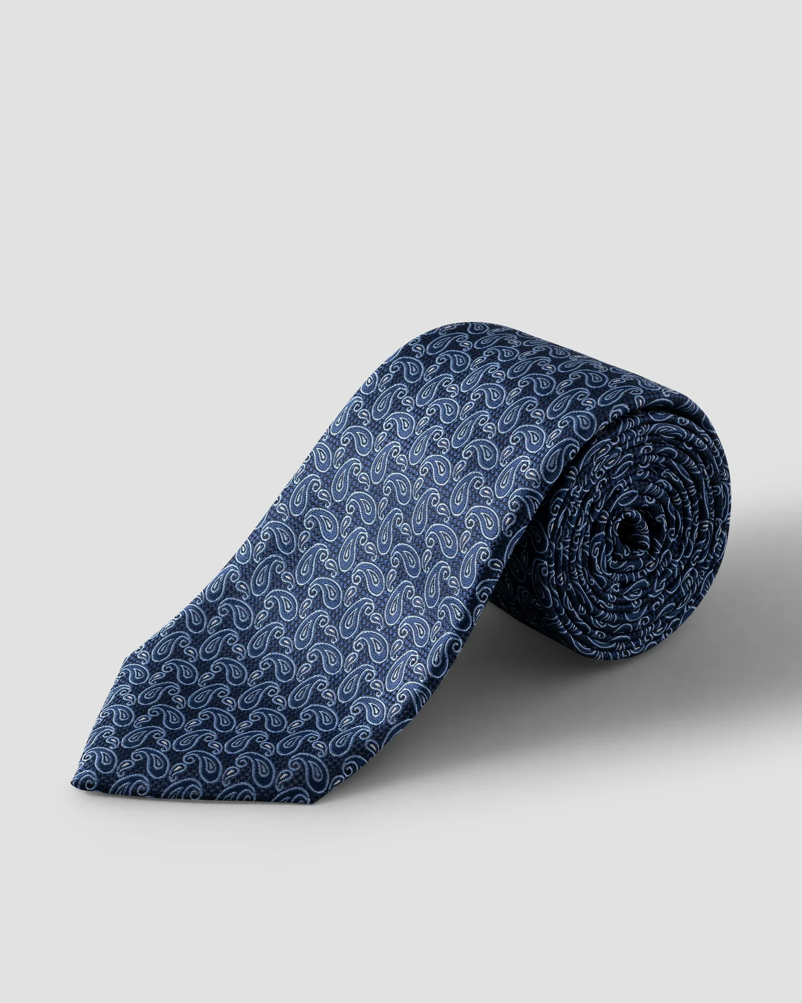 Eton - paisley woven silk tie 256