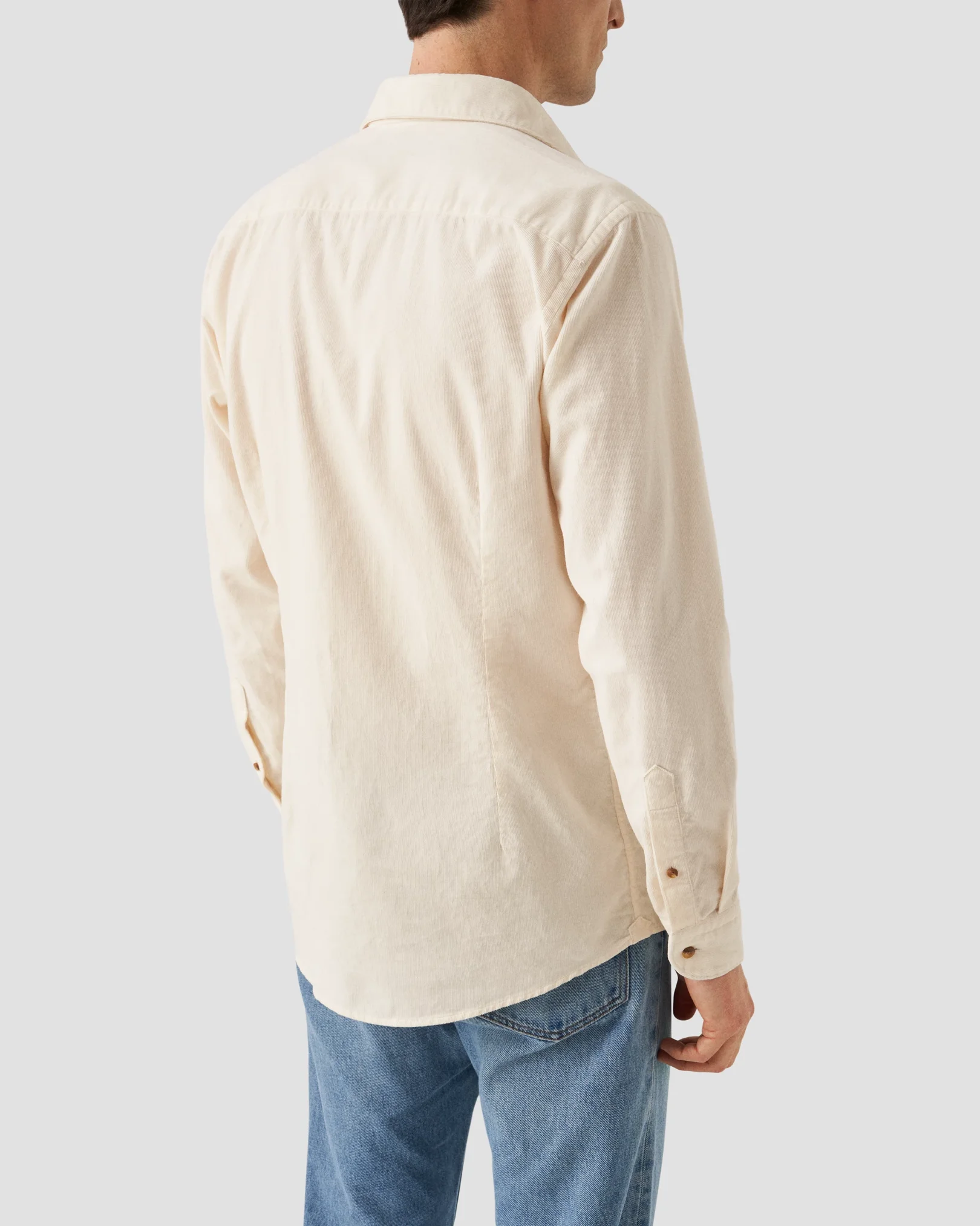 Eton - white corduroy