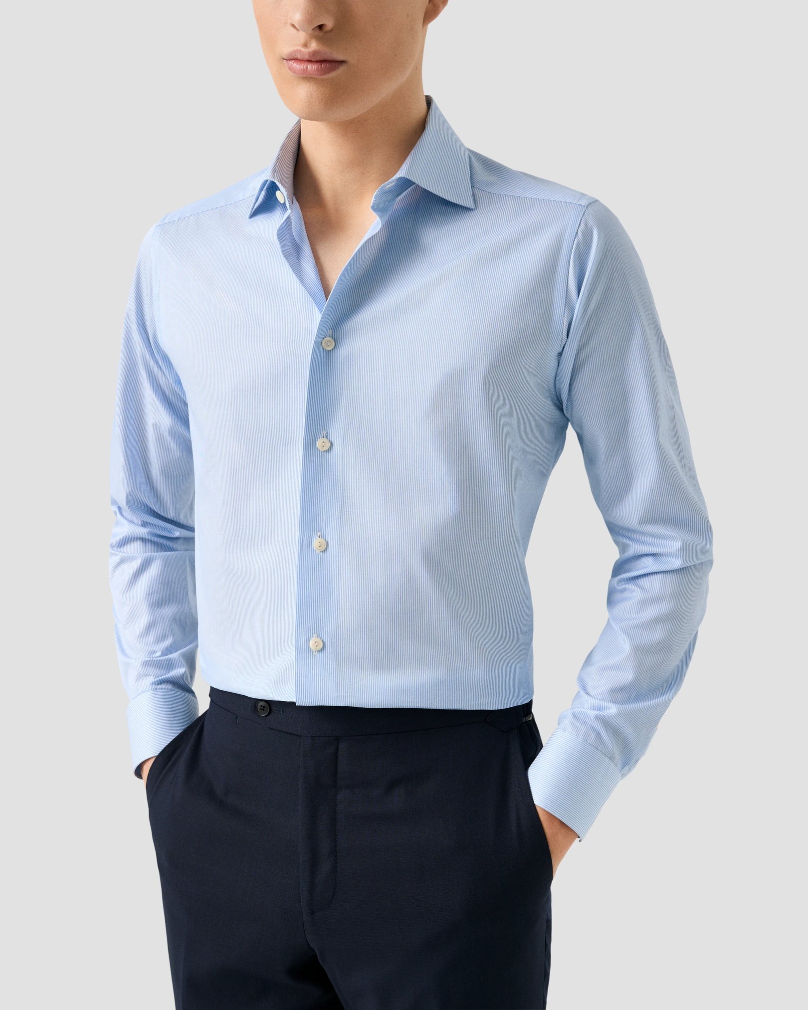 Eton - Striped Signature Twill Shirt