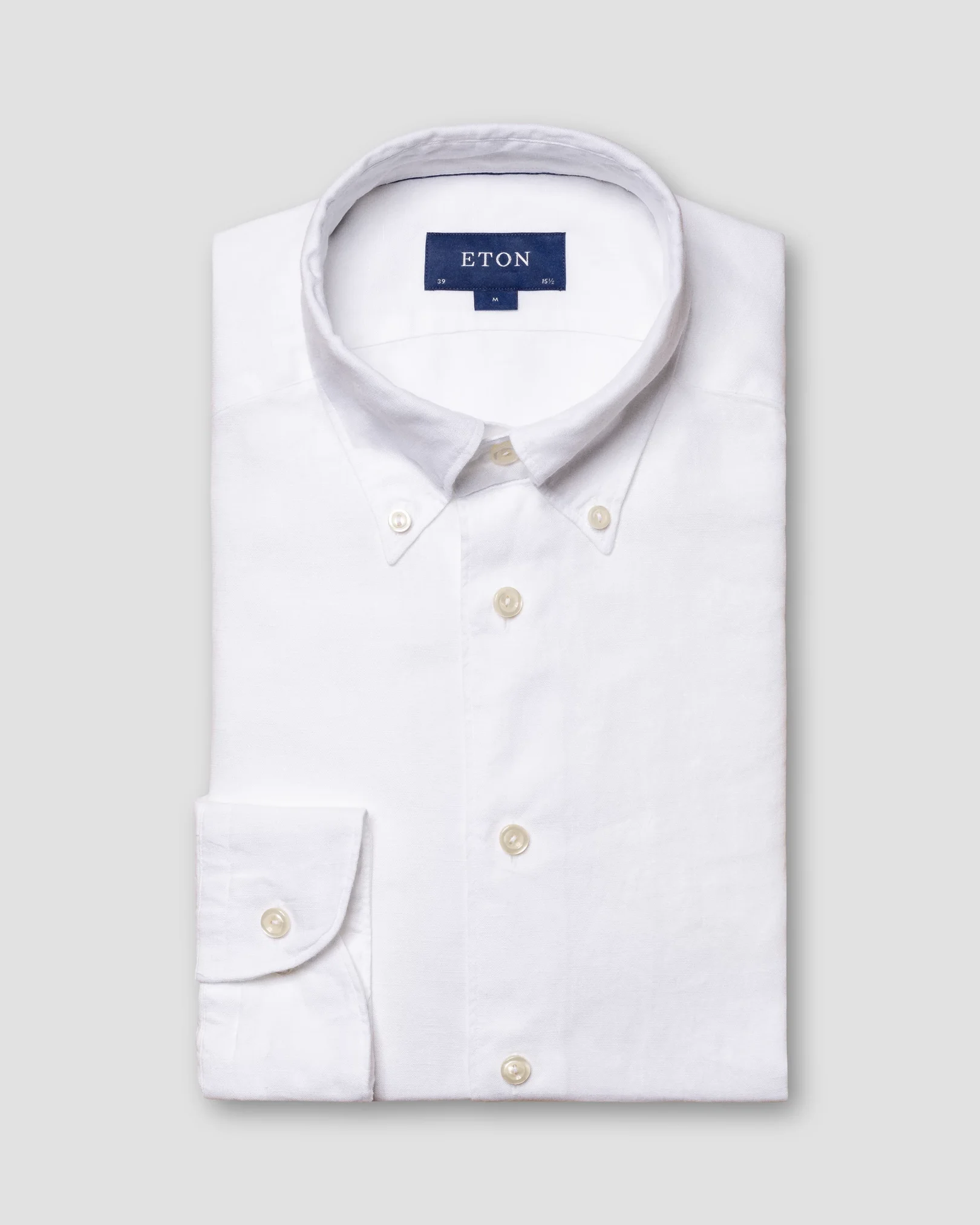 Eton - white linen shirt button down