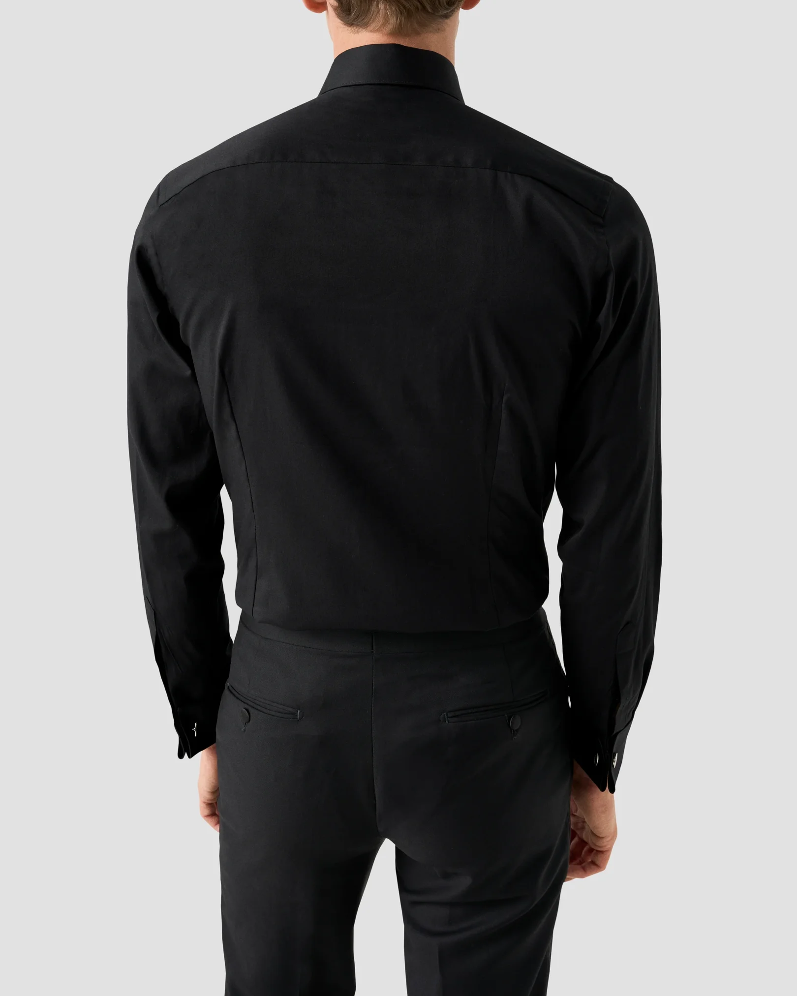 Eton - black bib evening shirt