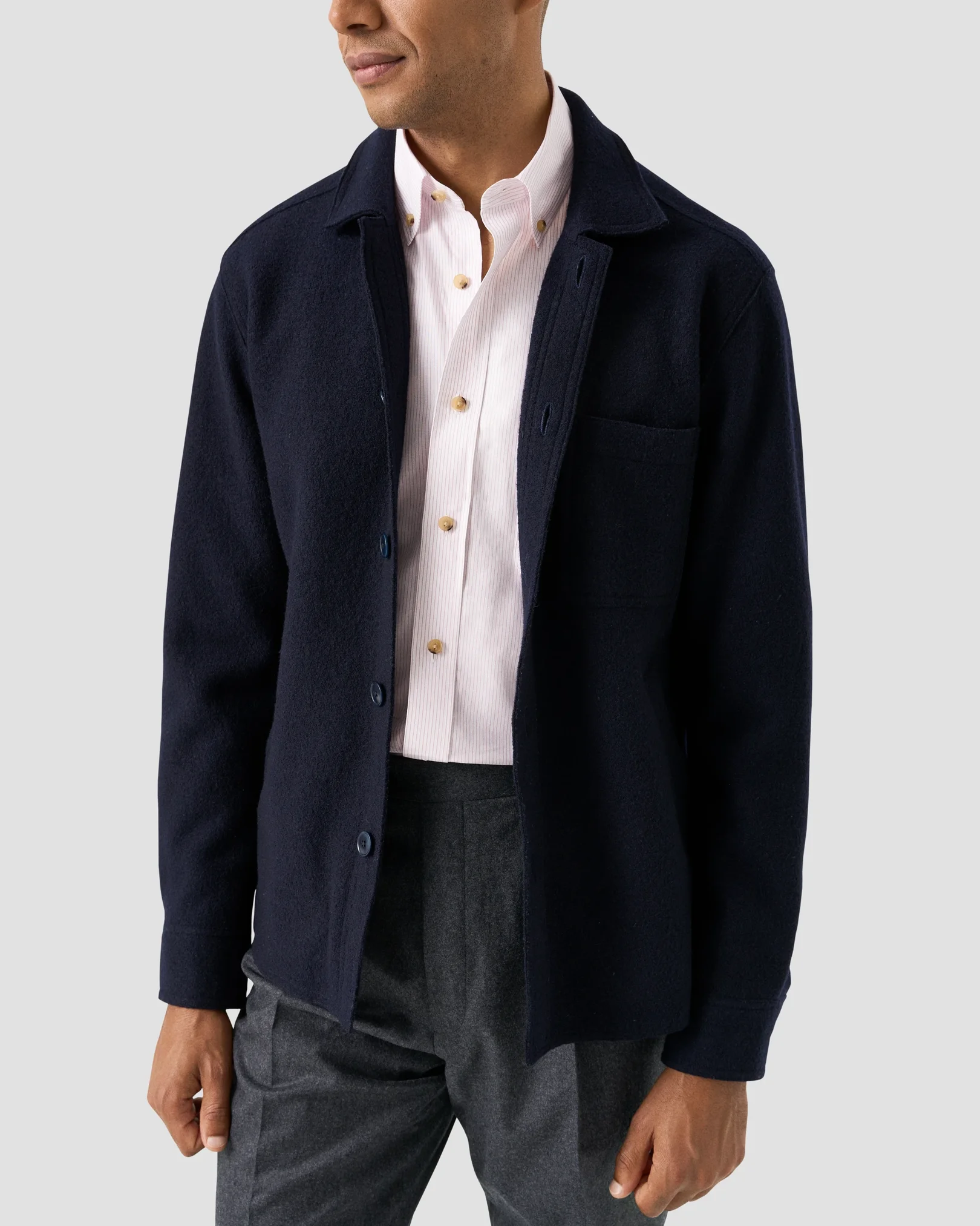 Eton - Chemise Signature Oxford rayée