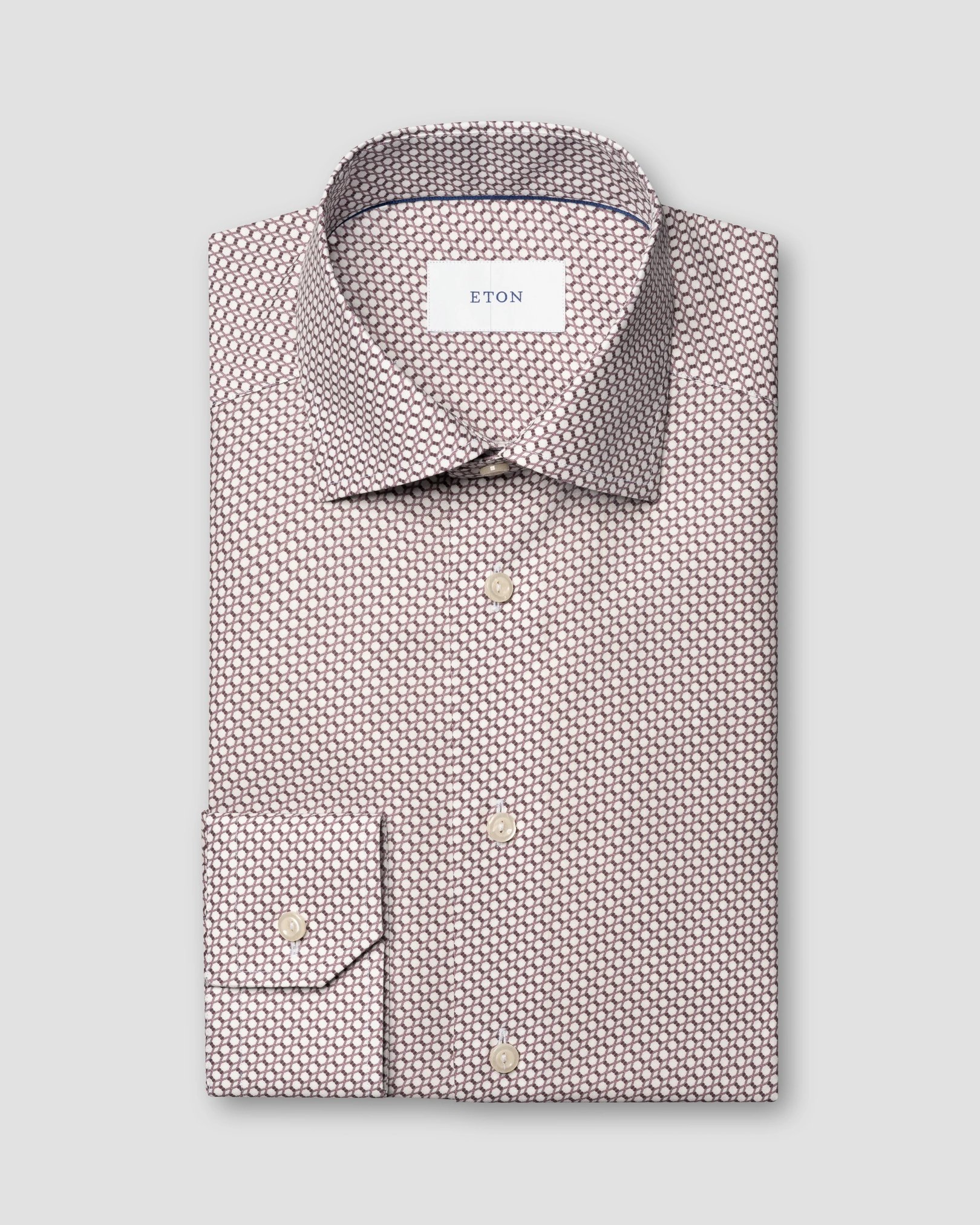Eton - Geometric Signature Twill Shirt