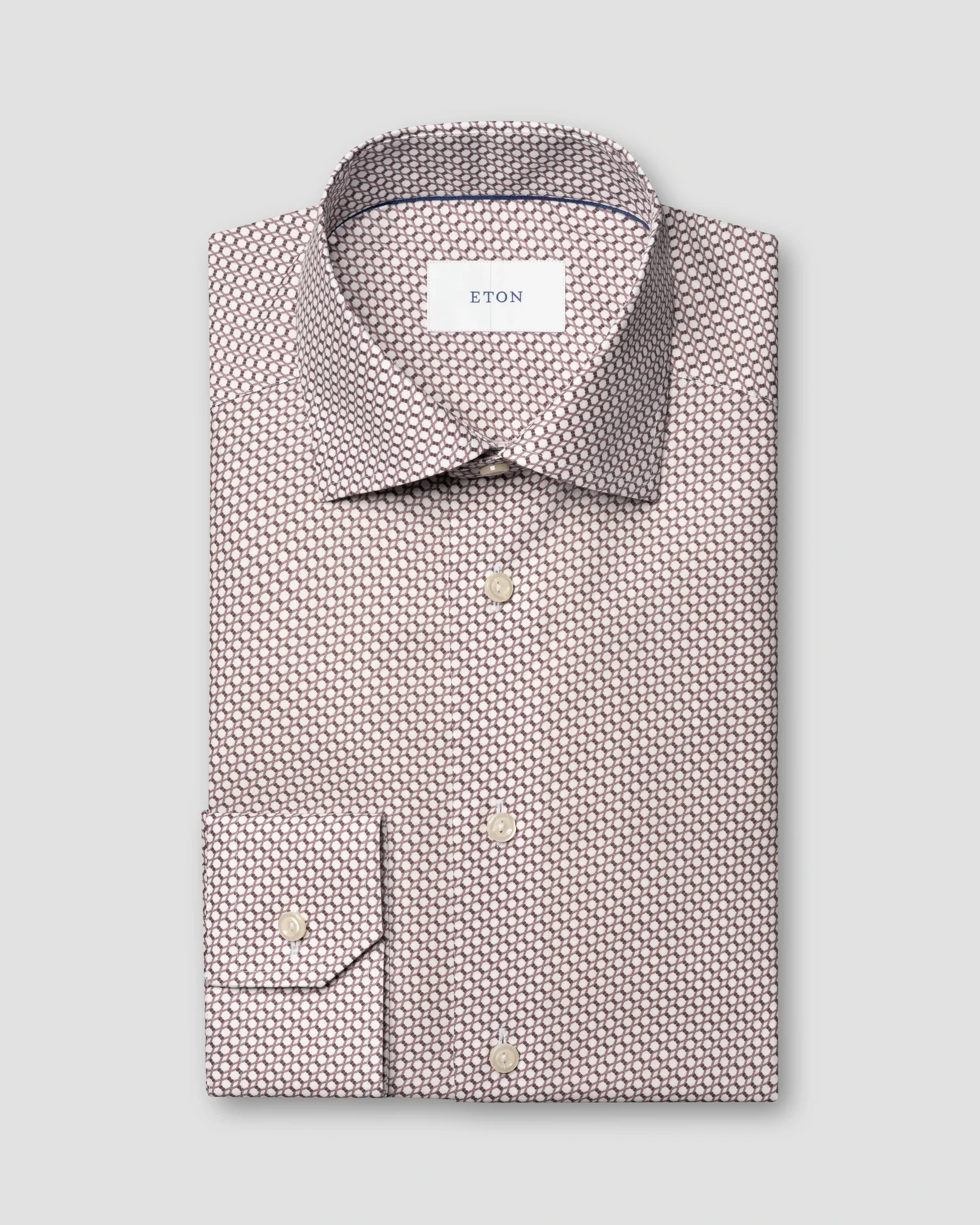 Eton - Geometric Signature Twill Shirt