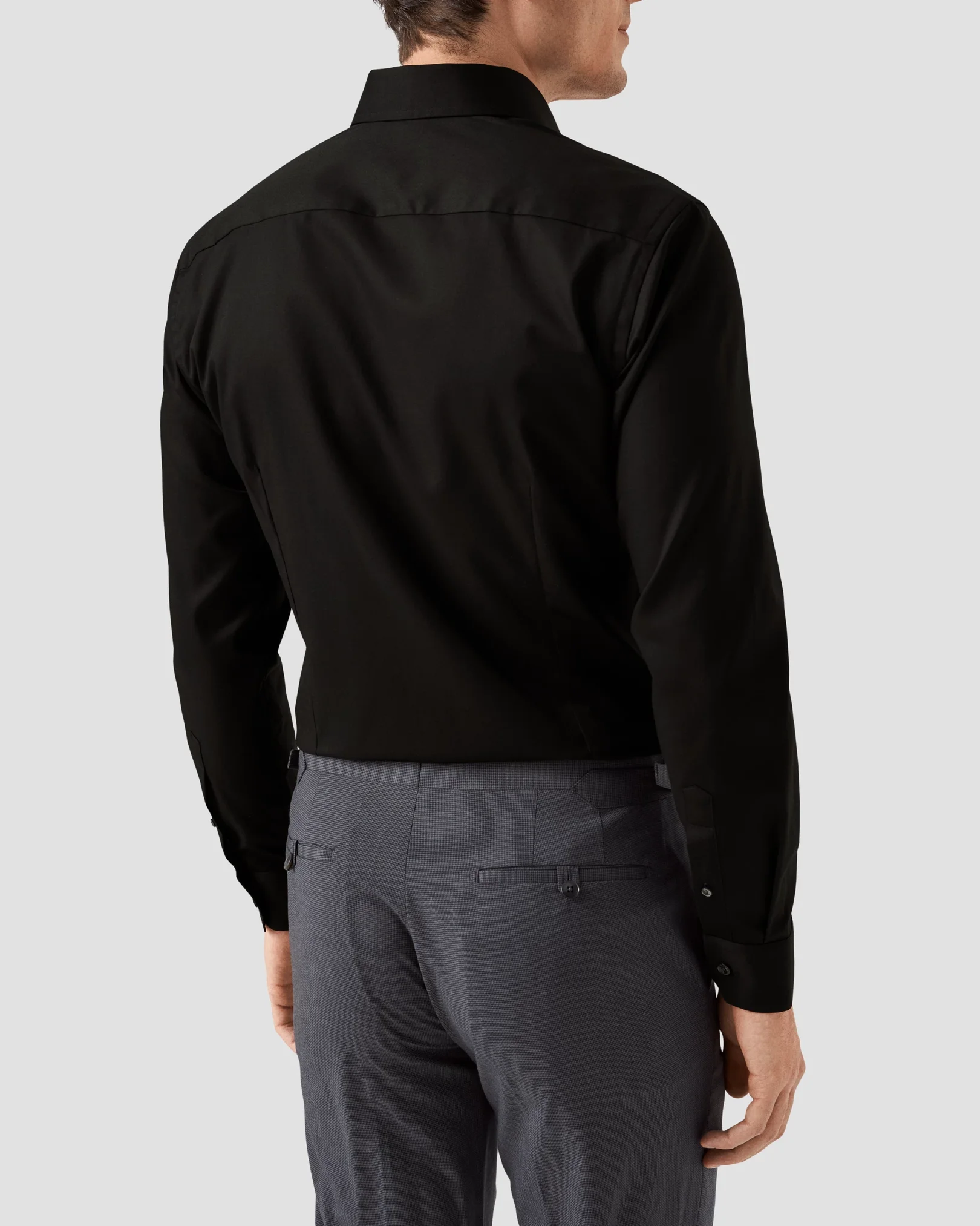 Eton - black shirt signature twill